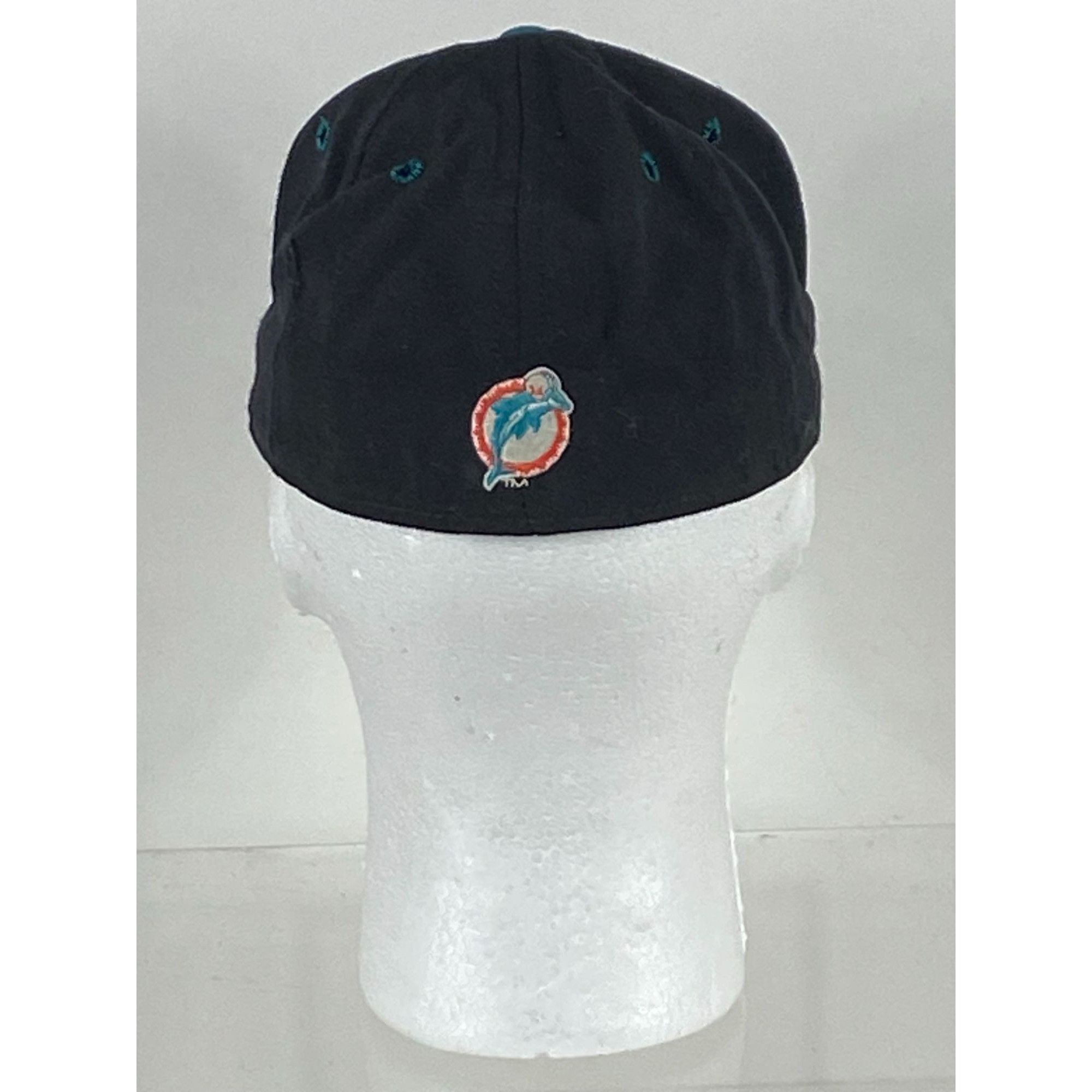 New Era VTG New Era 5950 Team NFL Miami Dolphins 100% Wool Fitted Ha Size ONE SIZE - 4 Thumbnail
