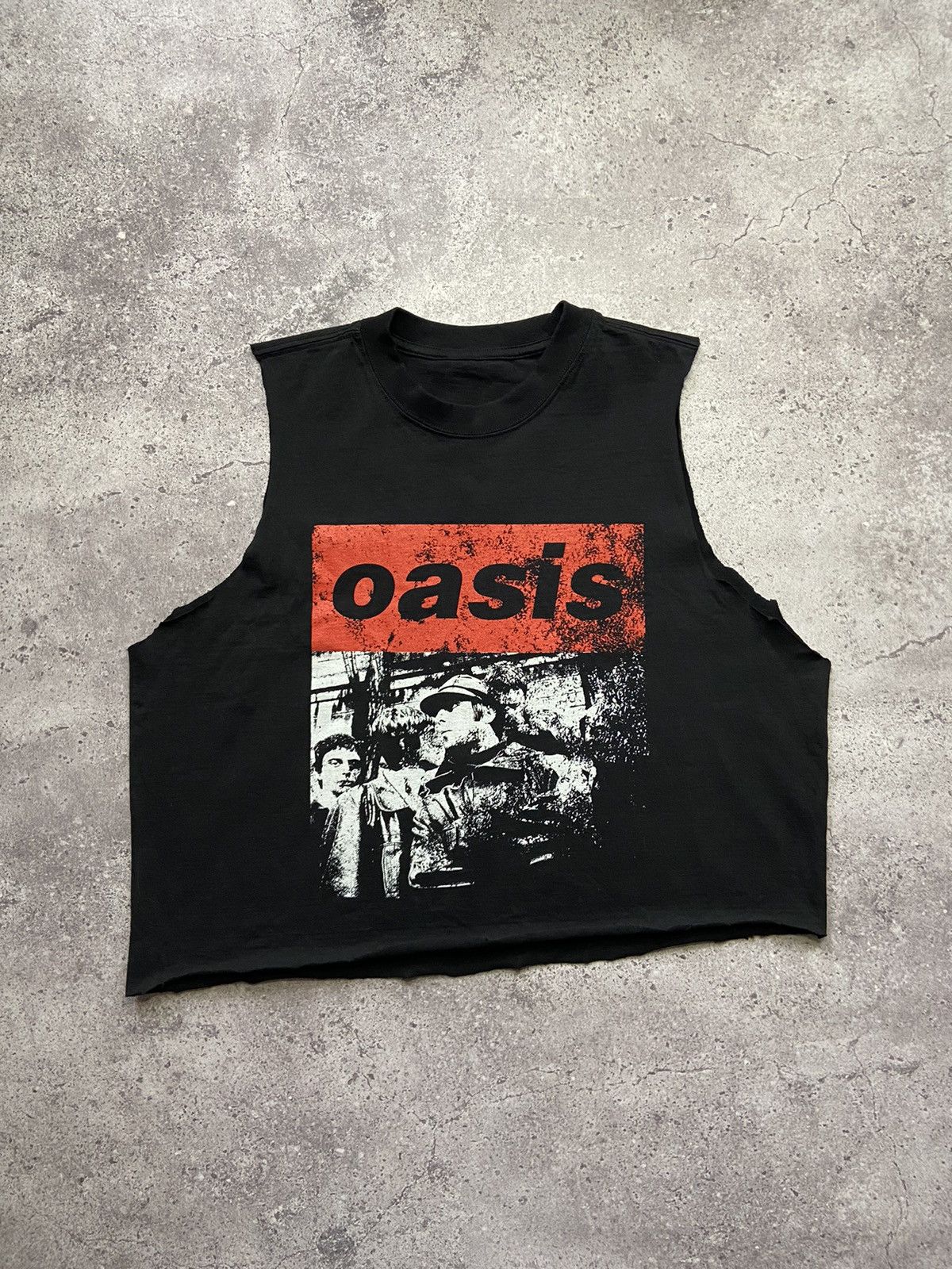 Band Tees Vintage Oasis Tank Top Size US XL / EU 56 / 4 - 1 Thumbnail