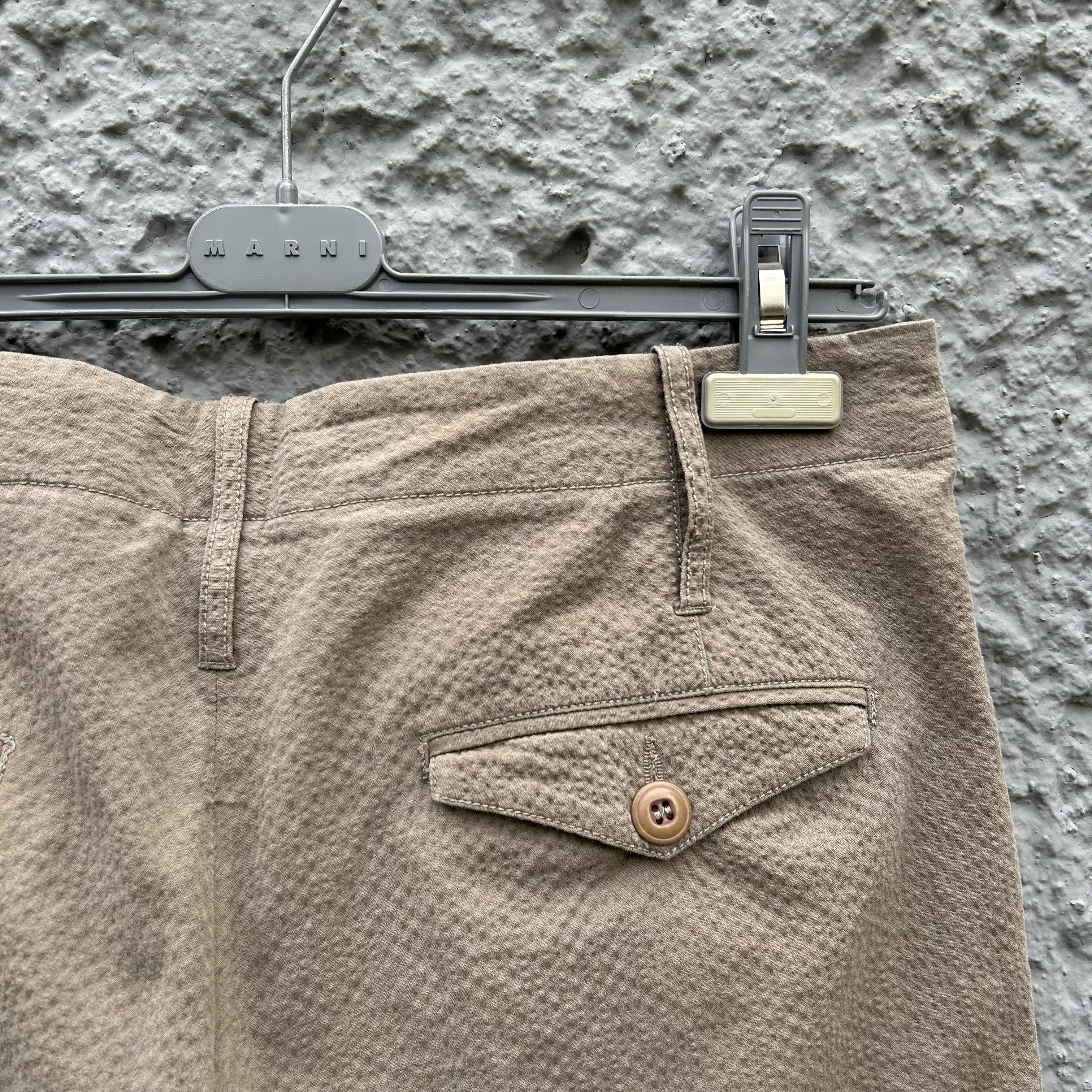 Lemaire Lemaire Beige Brown Light Seersucker Suit Jacket Size 48R - 14 Thumbnail