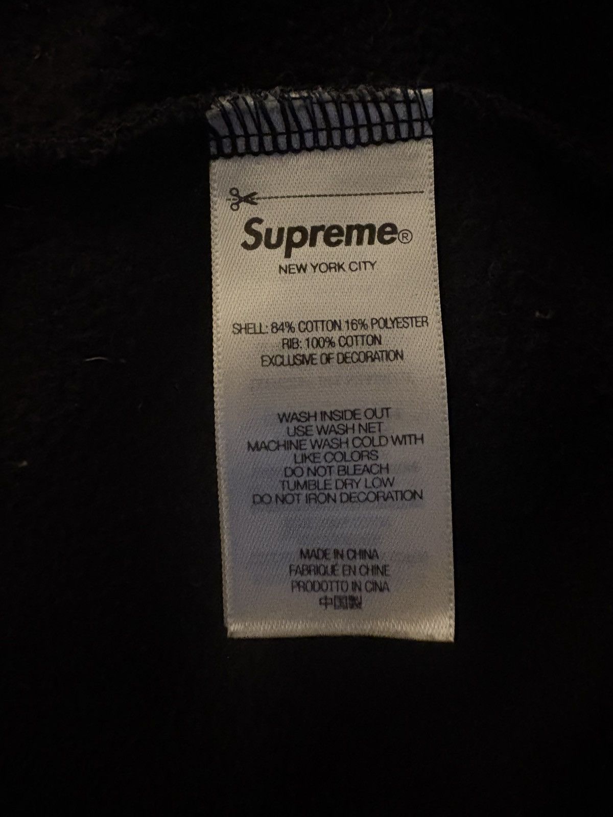 Supreme × Yohji Yamamoto Supreme x Y’s Appliqué zip up Size US S / EU 44-46 / 1 - 6 Thumbnail
