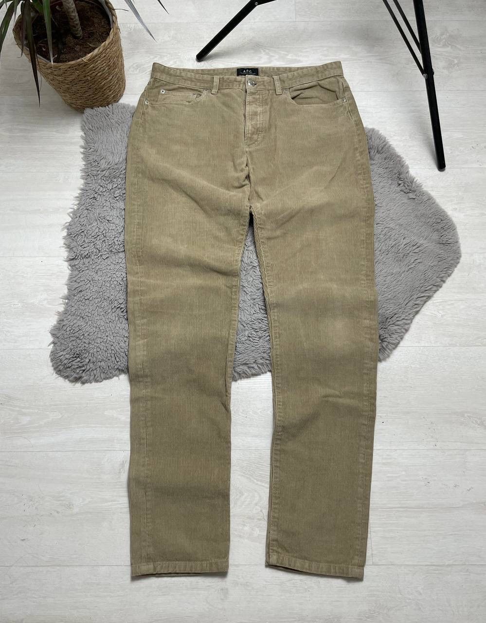 A.P.C. × Vintage A.P.C Vintage Velvet Pants 33 Size Luxury Brand Size US 33 - 1 Thumbnail