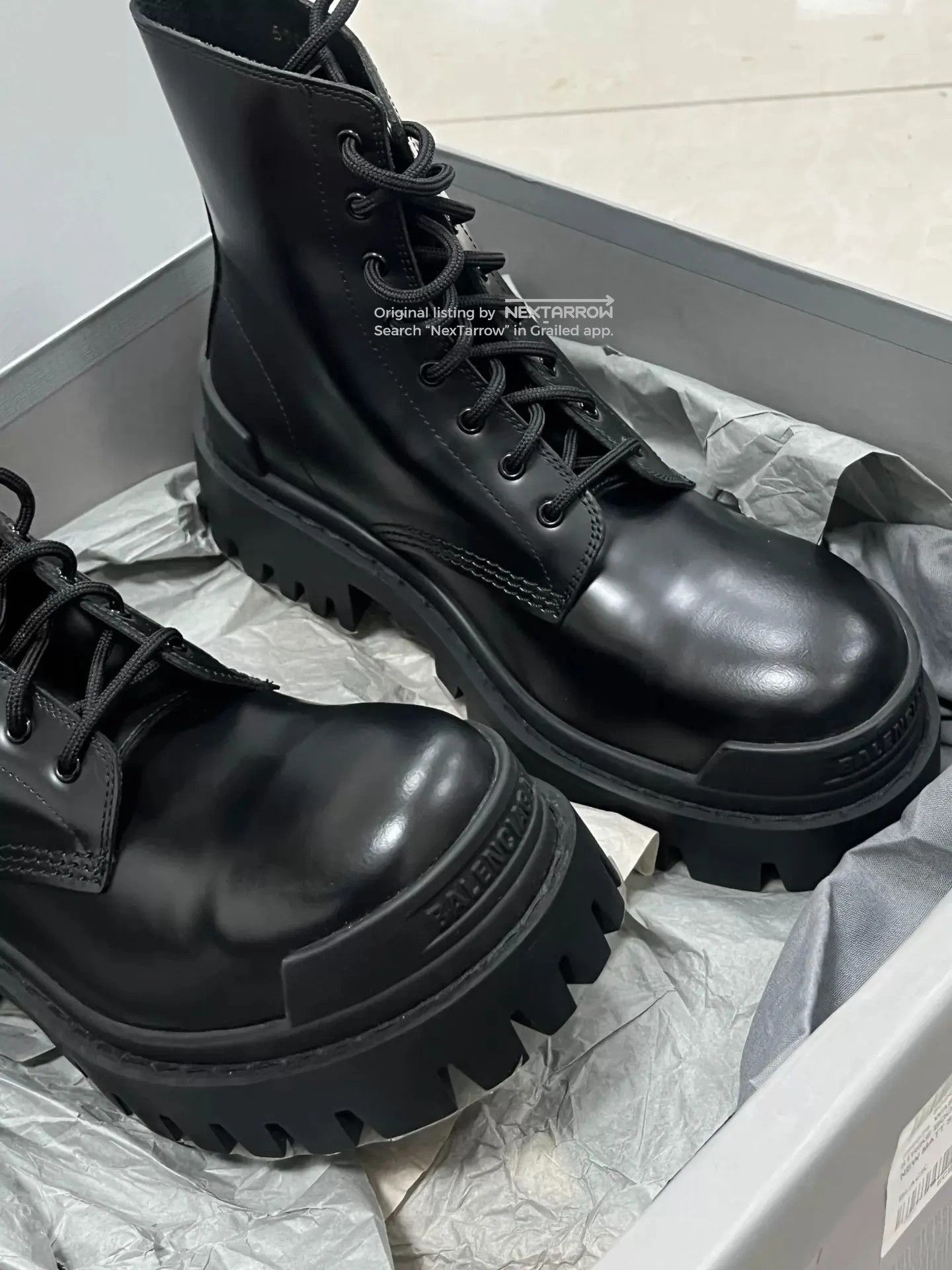 Balenciaga Balenciaga Strike Martin Boots Black 36 Italy Size US 6 / IT 36 - 2 Thumbnail