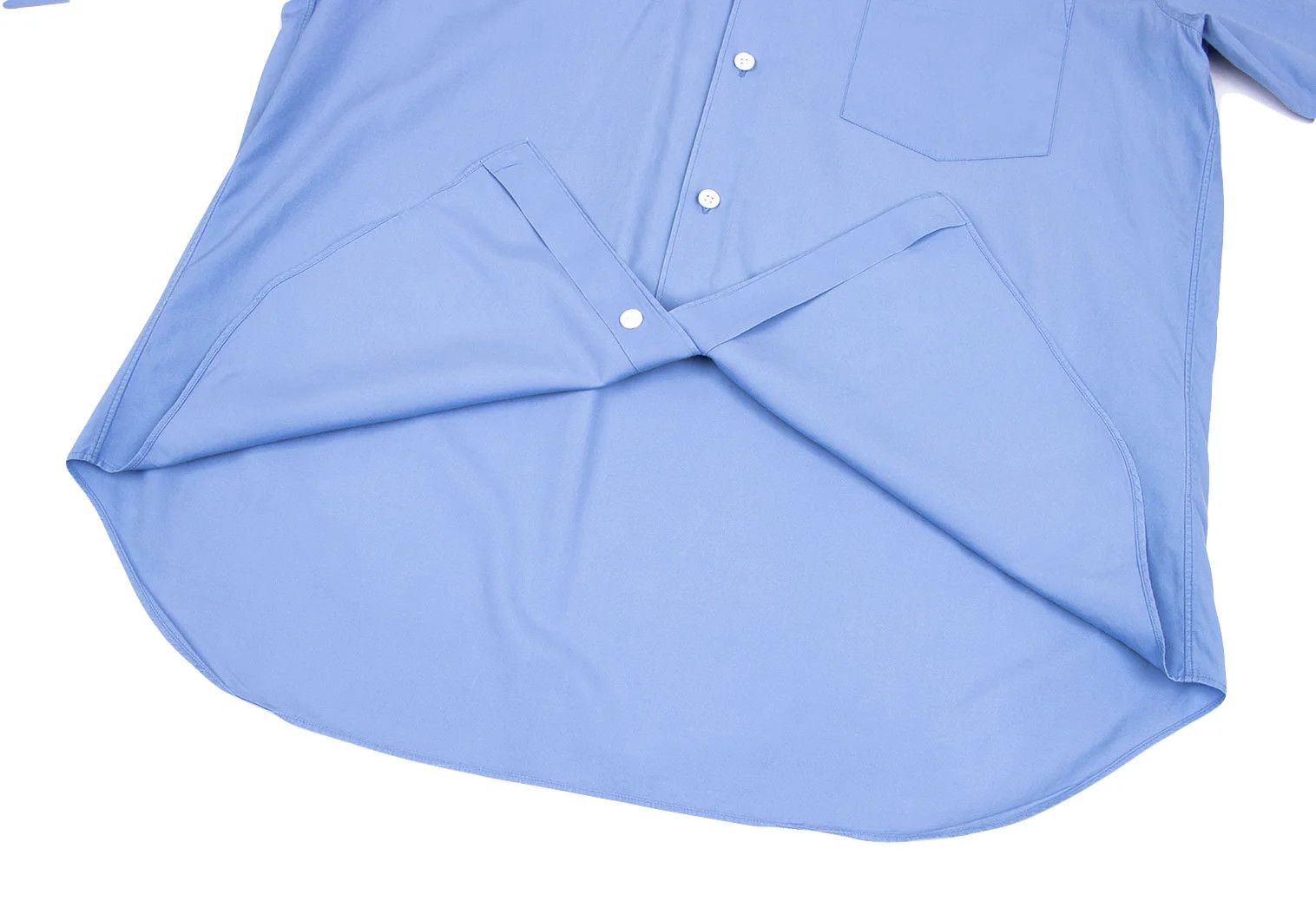 Comme des Garcons Homme Plus Cotton Basic Shirt in Blue, Size M Size US M / EU 48-50 / 2 - 13 Thumbnail