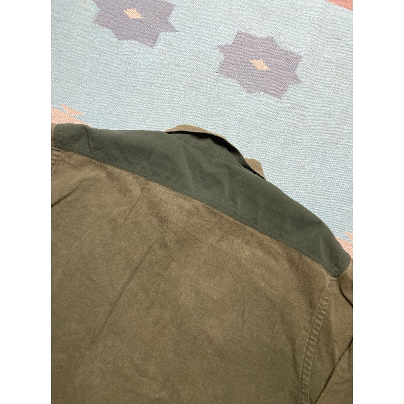 American Eagle Outfitters VINTAGE American Eagle Outfitters Jacket Shirt Jacket Full Zip Hunting Military Green XL Men Size US XL / EU 56 / 4 - 6 Thumbnail