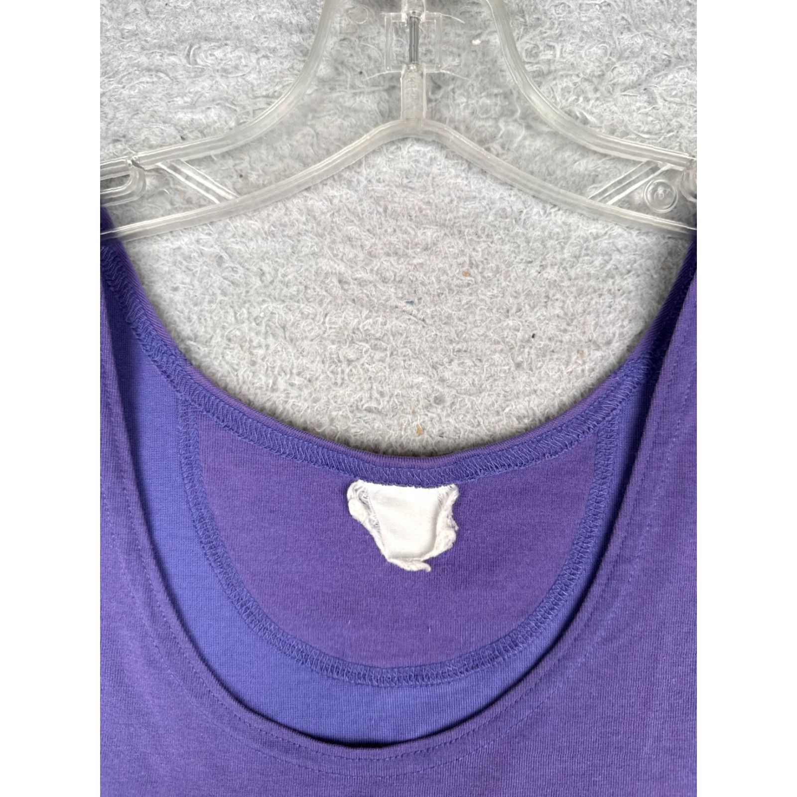 Patagonia Patagonia Shirt Women Medium Purple Tank Sleeveless Cotton Gym Run Hike READ Size M / US 6-8 / IT 42-44 - 6 Thumbnail