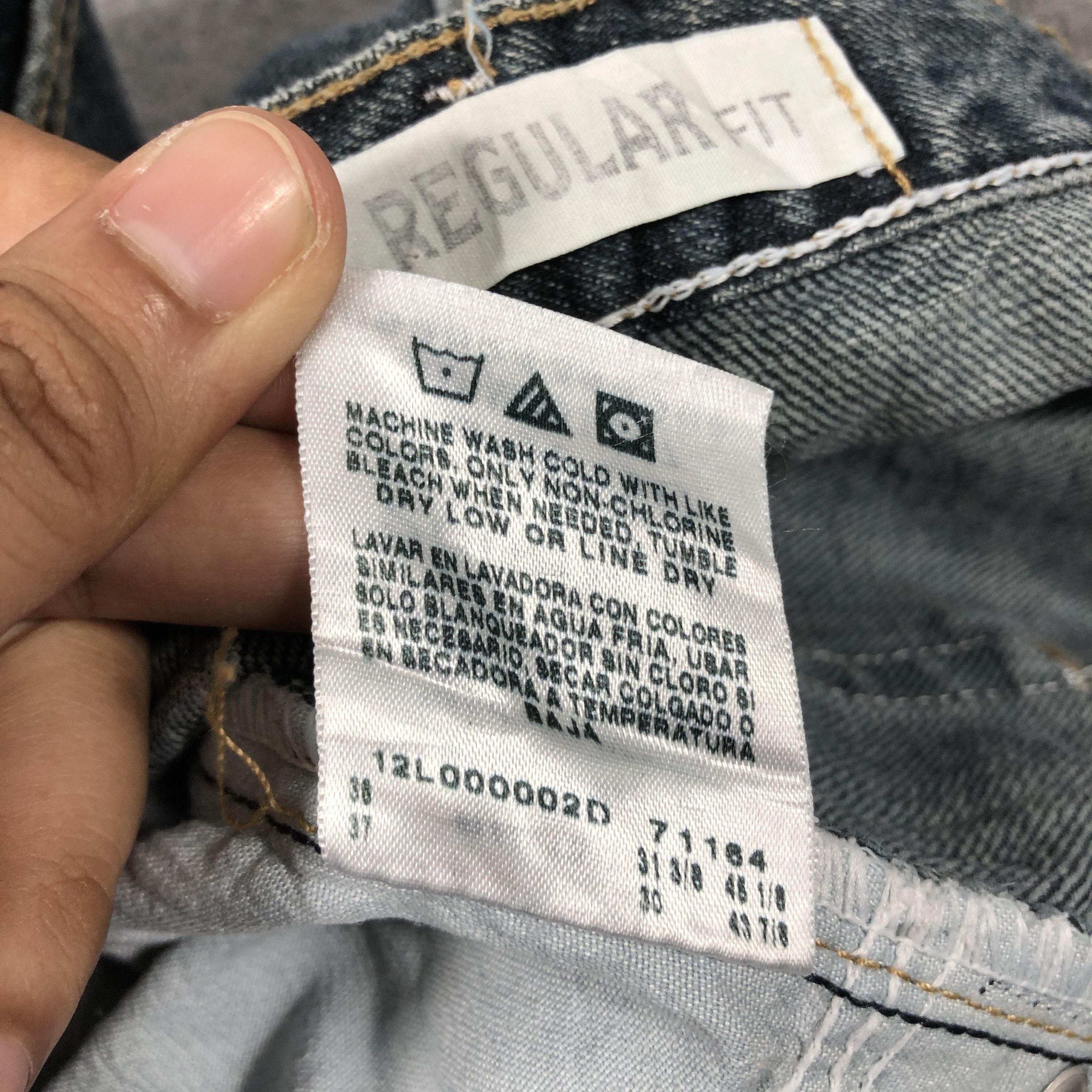 Lee × Vintage Vintage Lee Regular Fit Jeans L970 Size US 36 / EU 52 - 10 Thumbnail