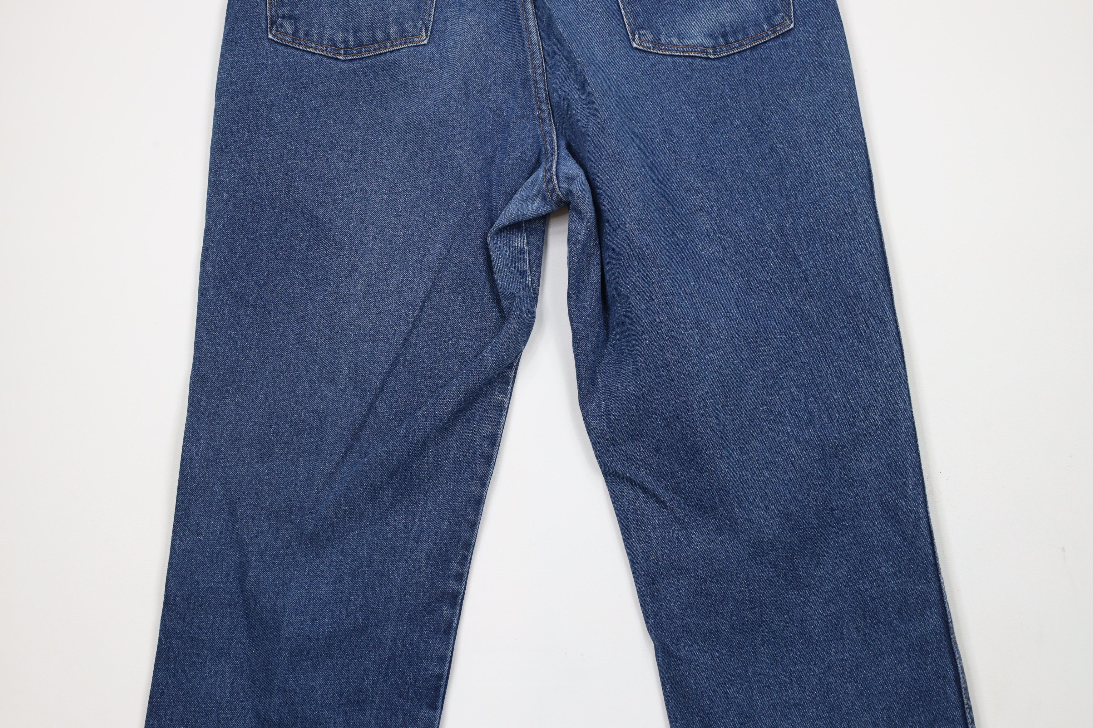 Vintage Vintage 70s Streetwear Flared Bootcut Denim Jeans Blue USA Size US 36 / EU 52 - 11 Thumbnail