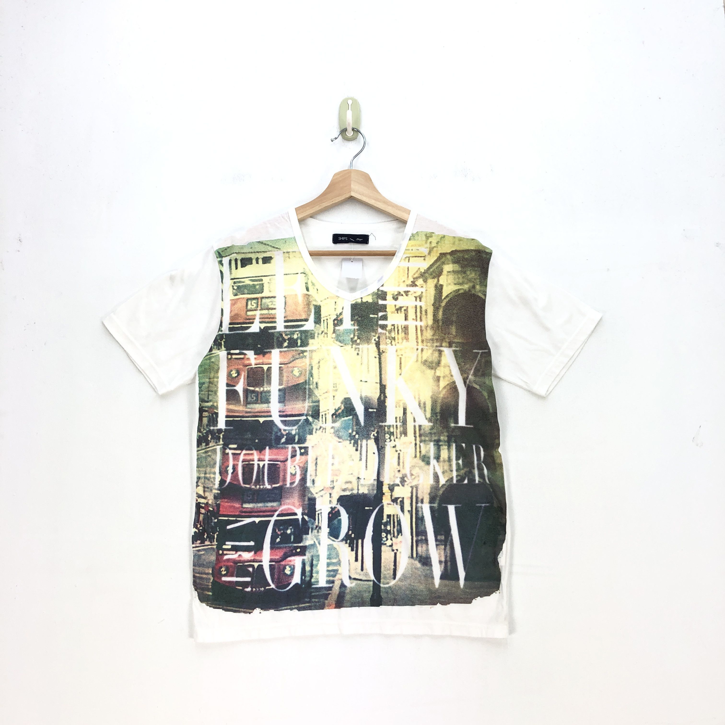 Japanese Brand Vintage Ships T Shirt Ships Japan Tees Japanese Brand Size US M / EU 48-50 / 2 - 1 Thumbnail