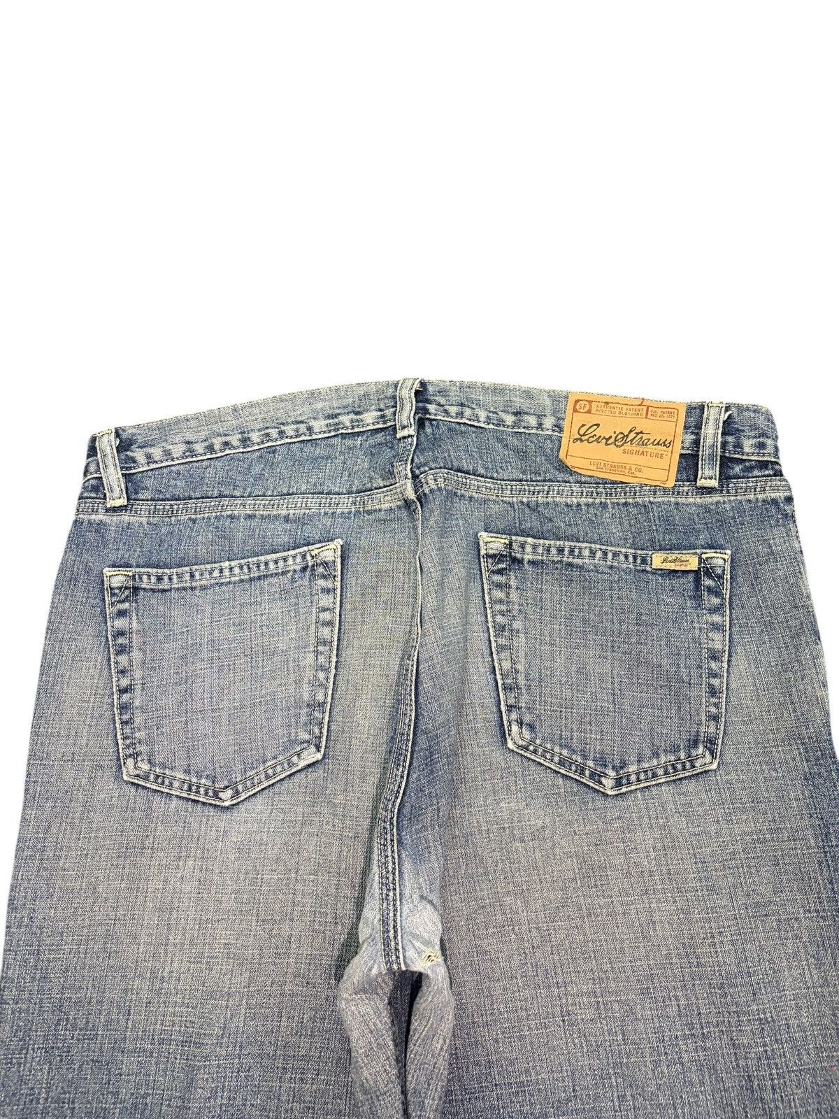 Levi's Vintage 90s Levis Faded Wash Distressed Loose Jeans Size US 38 / EU 54 - 4 Thumbnail