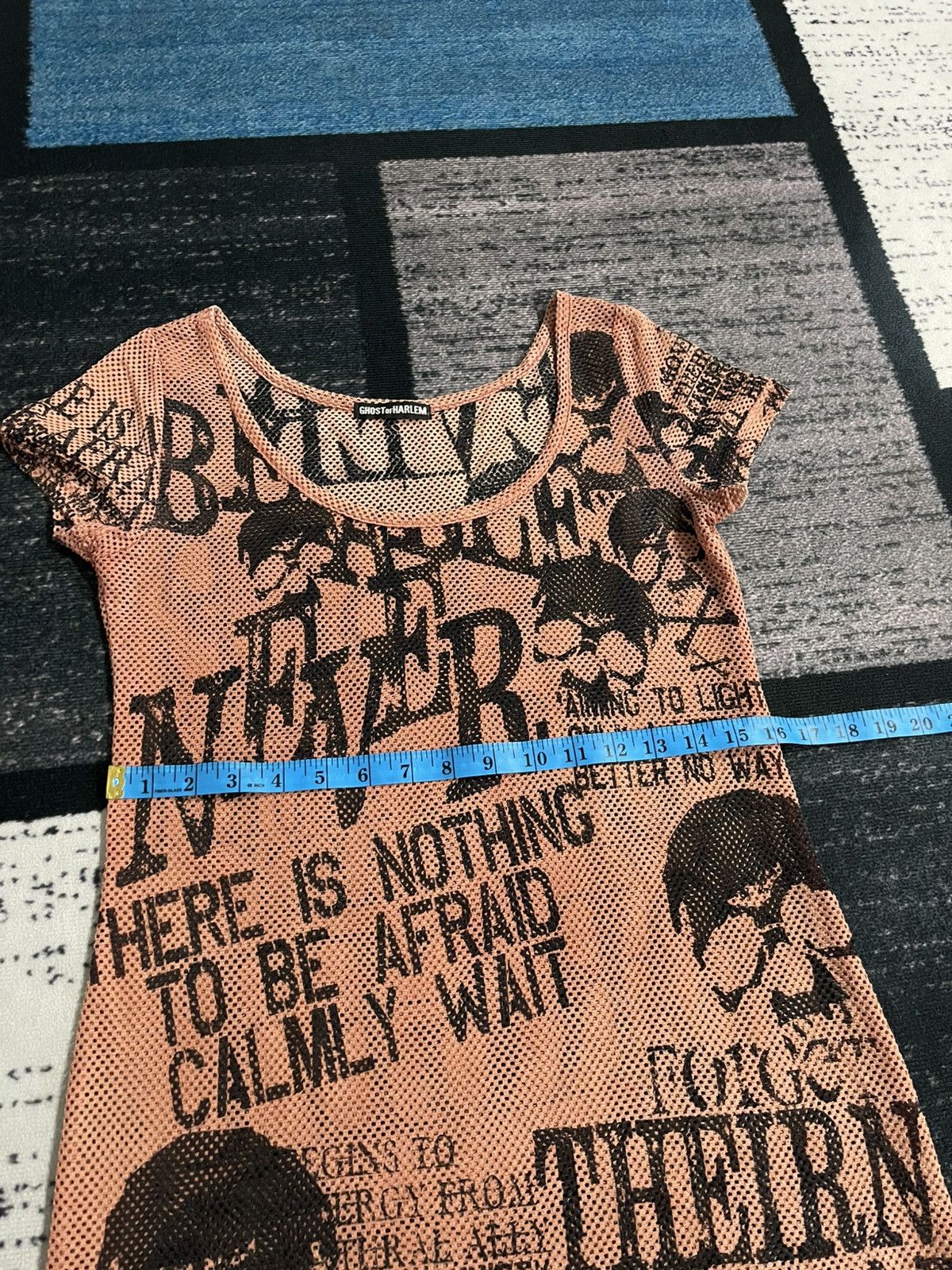 Japanese Brand × Vintage Vintage Ghost of Harlem Printed Skull Dress Size XS / US 0-2 / IT 36-38 - 9 Thumbnail