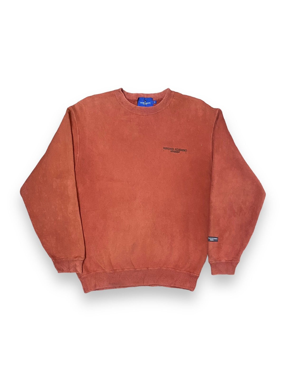 Hiroko Koshino Homme × Vintage Vintage Hiroko Koshino Homme Embroidery Design Sweatshirt Size US M / EU 48-50 / 2 - 4 Thumbnail