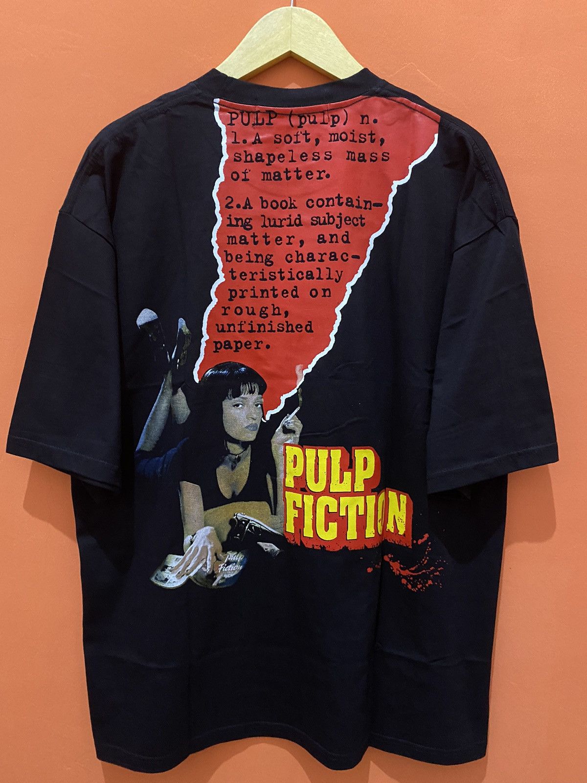 Vintage 🔥RARE🔥Pulp Fiction Promo Cigarettes Movie Band Tee boot Size US L / EU 52-54 / 3 - 3 Thumbnail