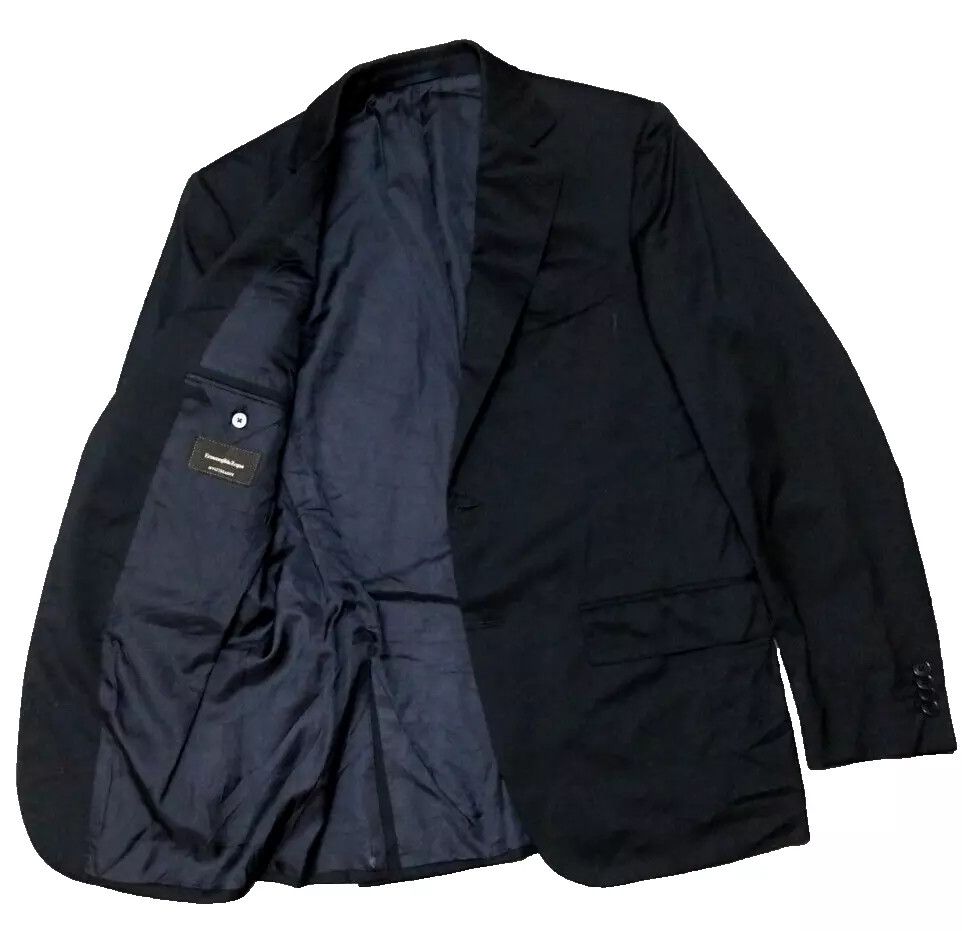 Designer × Ermenegildo Zegna ERMENEGILDO ZEGNA MULTISEASON Wool Suit Blazer Men Size 46 Size 46R - 1 Thumbnail
