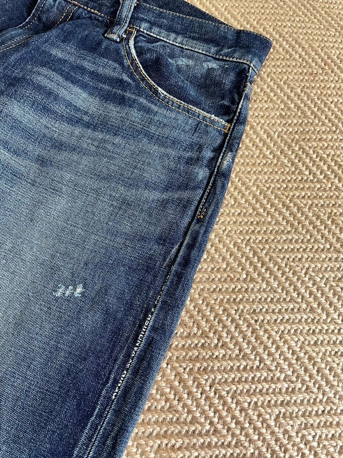 Vanquish DENIM BY VANQ x FRAG Lightning MiniDestWashed 9 Jeans W36 Size US 36 / EU 52 - 5 Thumbnail