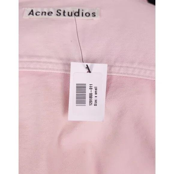 Acne Studios Acne Studios Panelled Denim Overshirt XS Mens Jacket Pink Size US XS / EU 42 / 0 - 11 Thumbnail