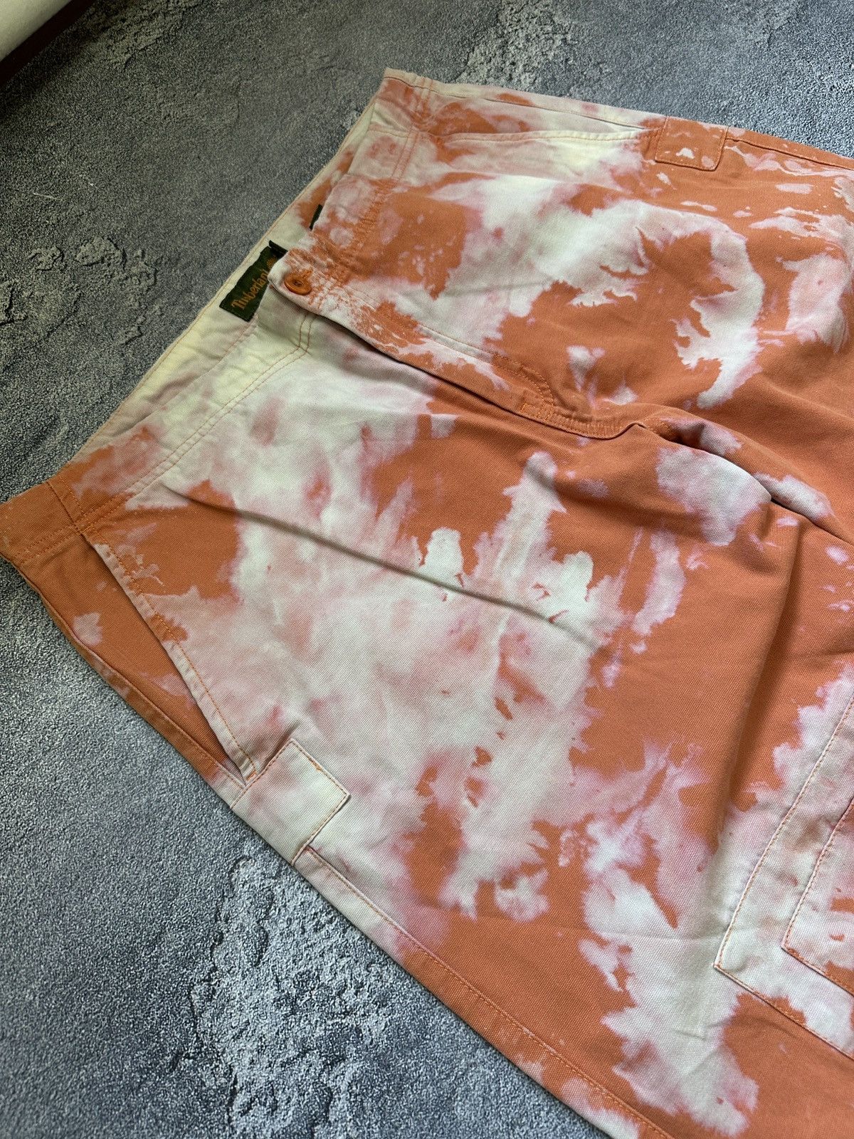 Timberland Vintage 90s Timberland Triple Knee Tie-Dye Baggy Pants 38 Size US 38 / EU 54 - 7 Thumbnail