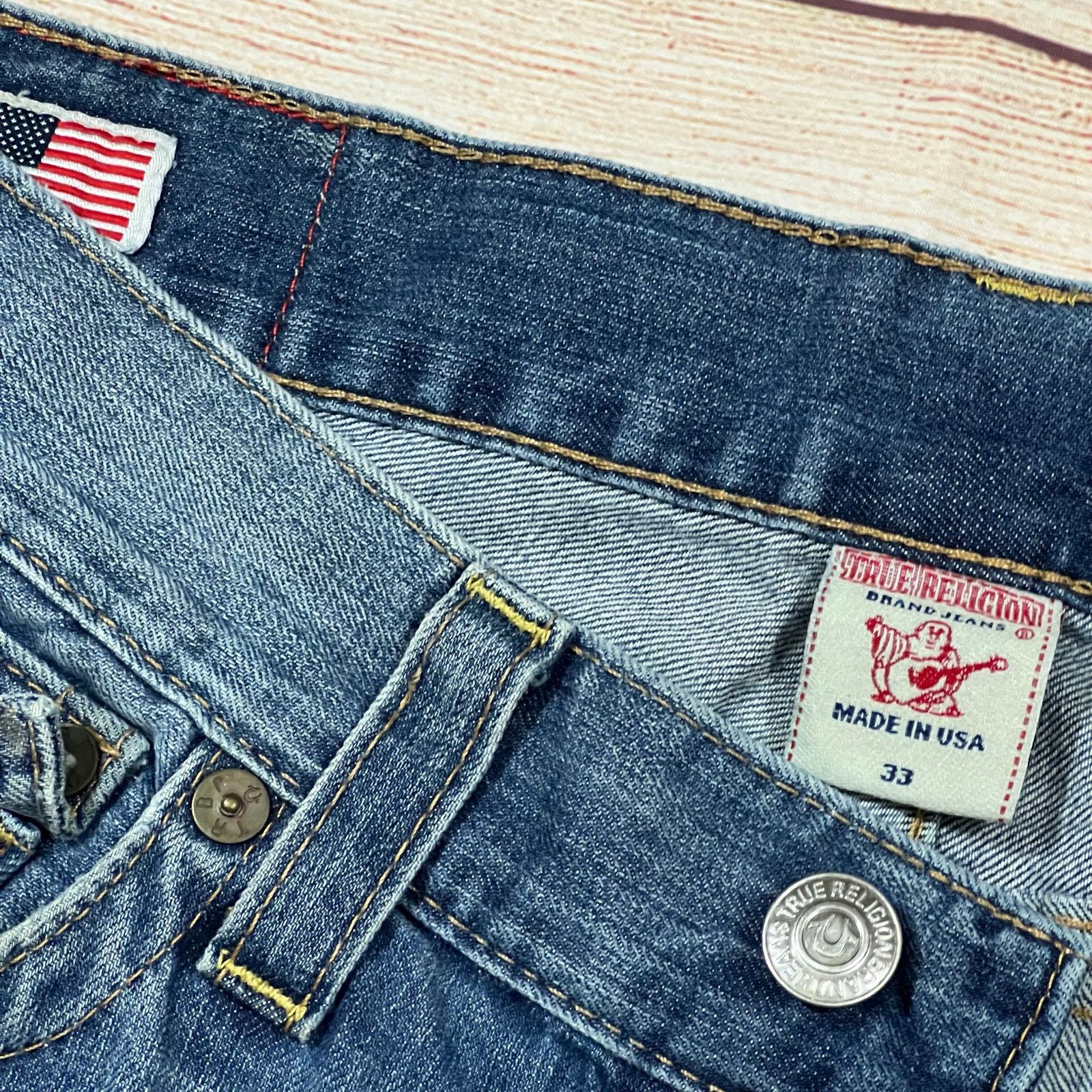 True Religion Men’s True Religion Jeans Ricky sz 33 Size US 33 - 8 Thumbnail