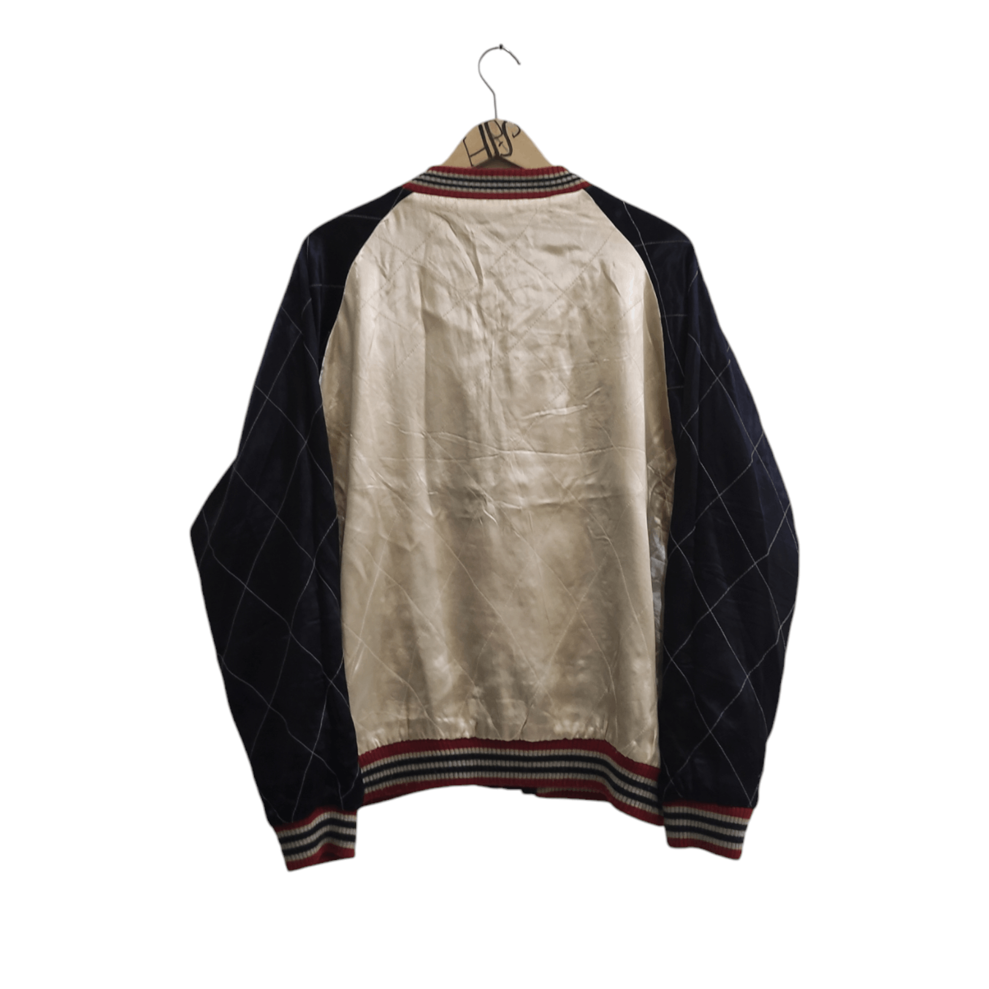 Japanese Brand × Toyo Enterprises Vintage cropped head sukajan souvenir jacket 100% rayon Size US L / EU 52-54 / 3 - 5 Thumbnail