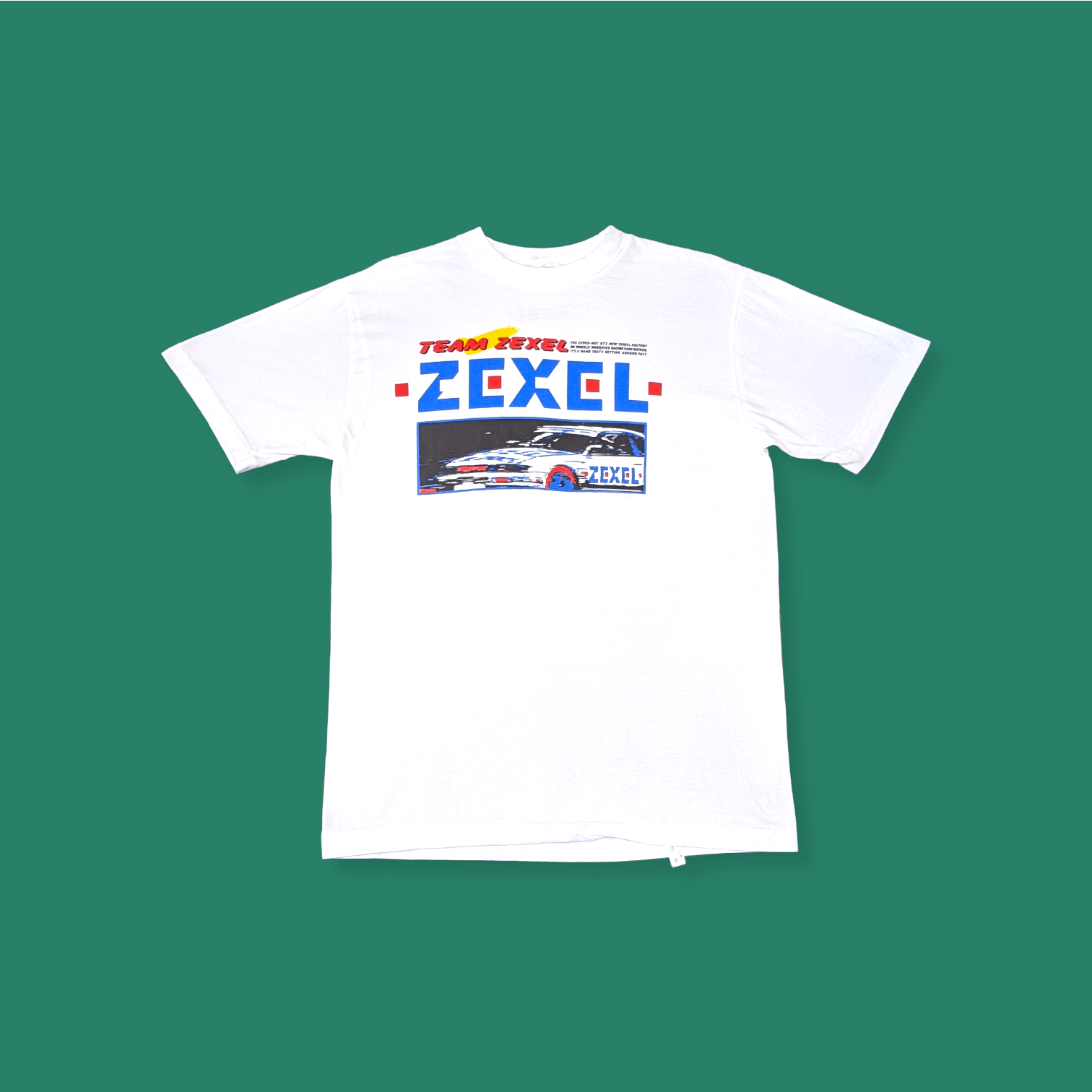 Japanese Brand × Vintage Vintage 90s Zexel Nissan Skyline GTR Nismo JGTC T shirt Size US M / EU 48-50 / 2 - 2 Thumbnail