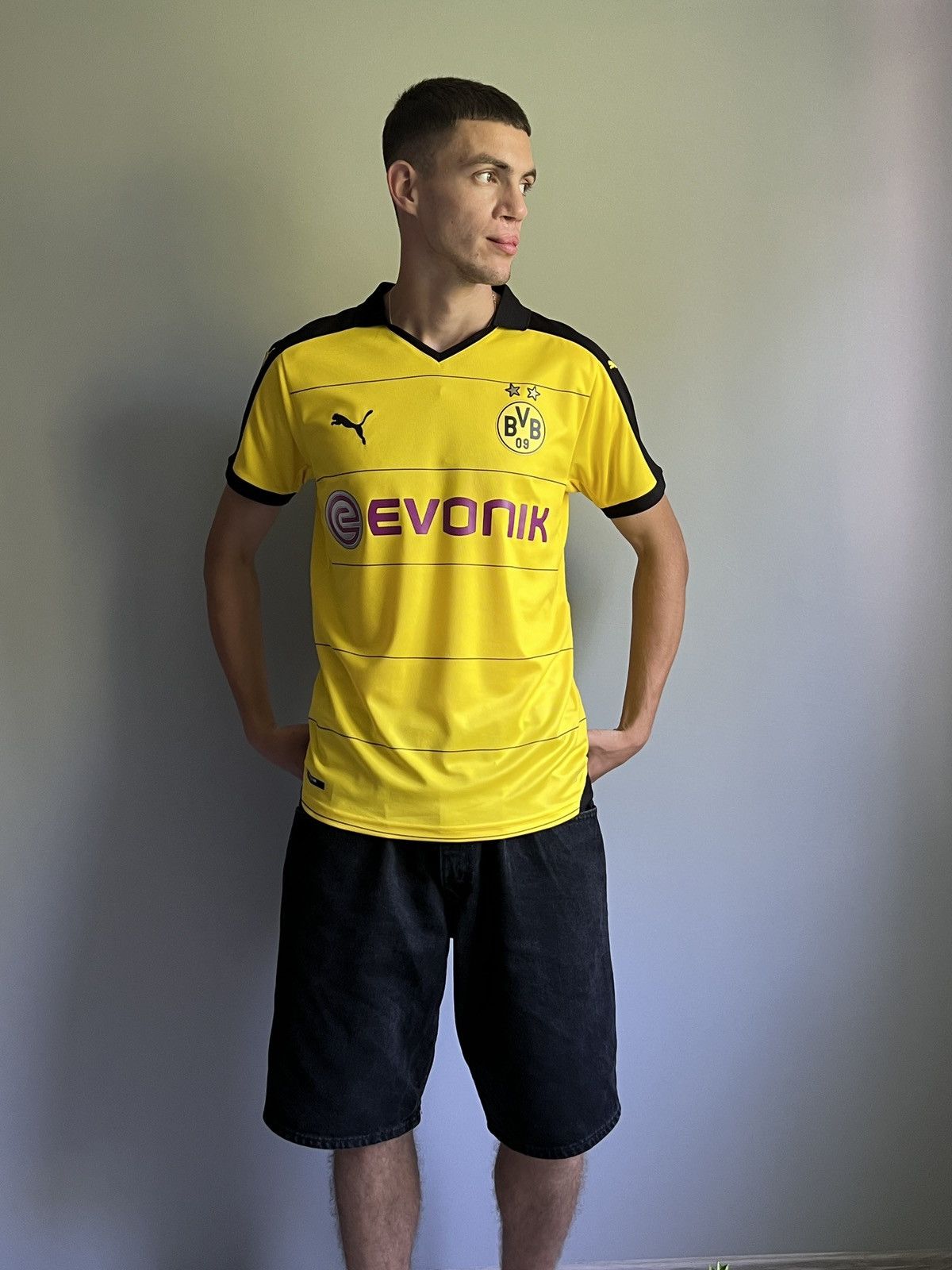 Puma Puma Borussia Dortmund 2015/16 Home Reus #11 Soccer Jersey Size US M / EU 48-50 / 2 - 3 Thumbnail