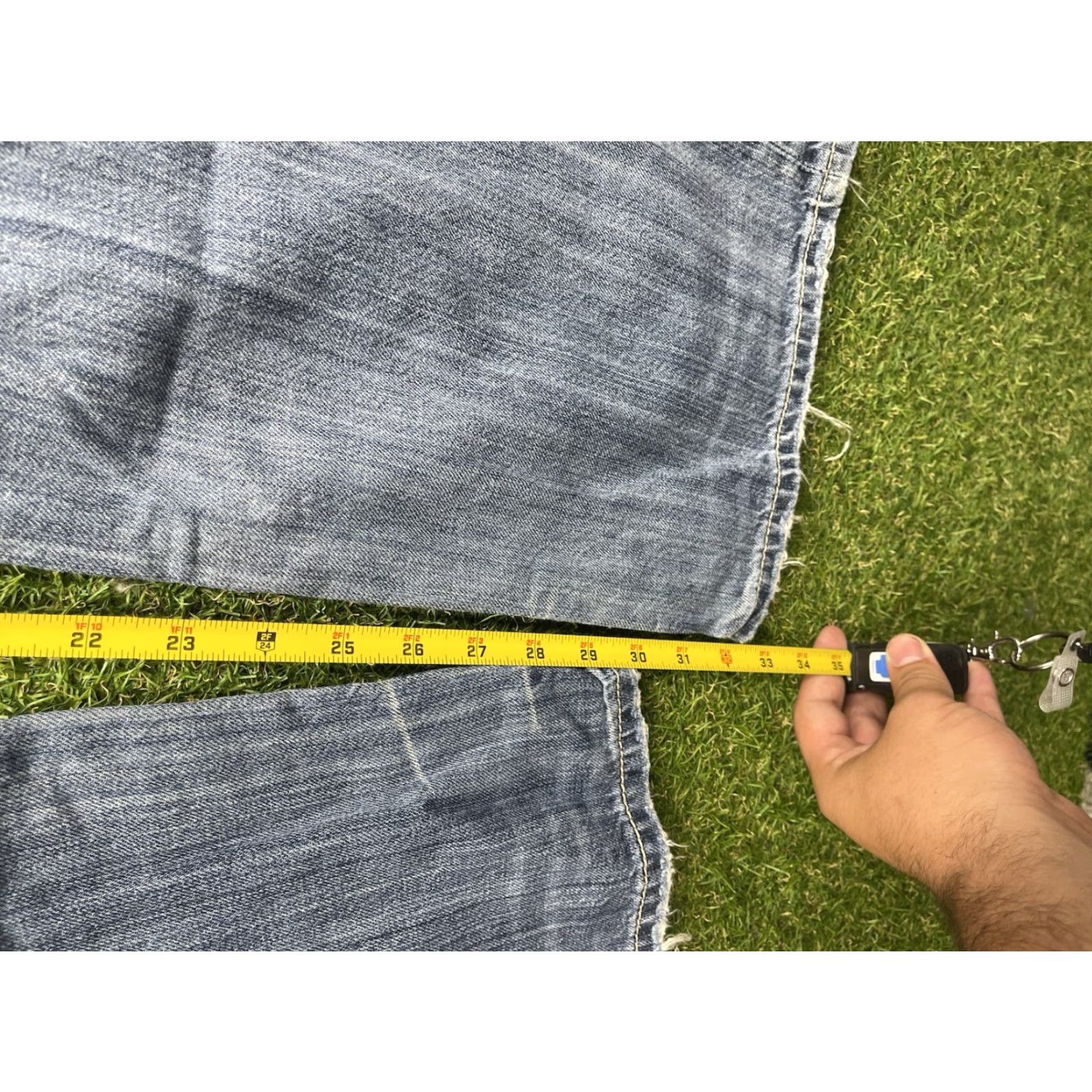 Vintage VINTAGE Buckle BKE Jeans Mens 36 Straight Leg Distressed Medium Wash 2000s Y2K 3D 80s 90s Band Hip Hop USA Jeans Mens Size US 36 / EU 52 - 6 Thumbnail