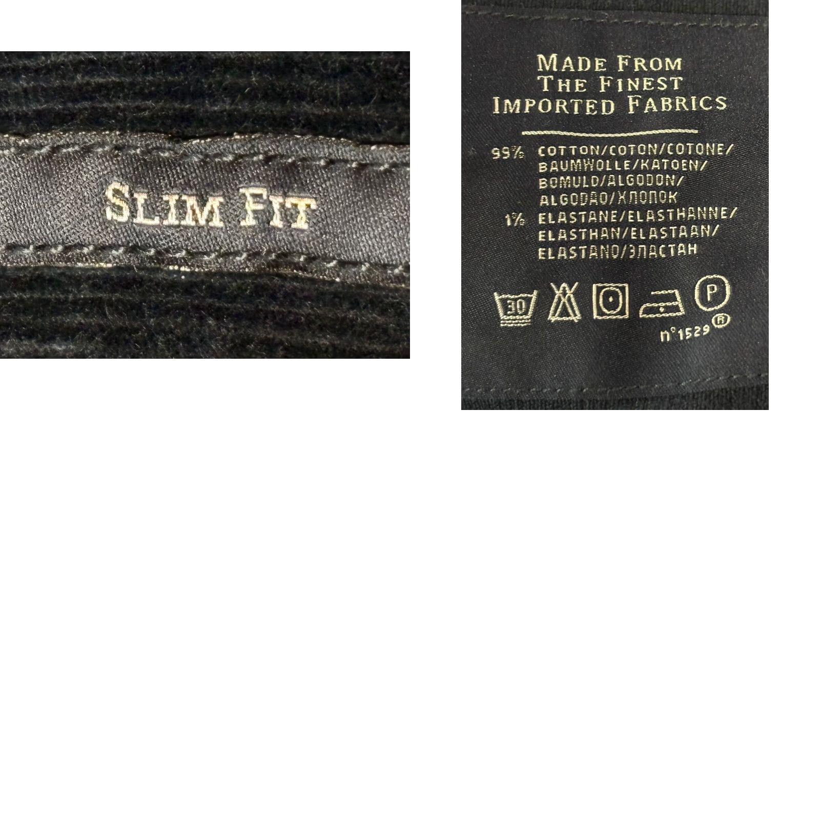 Polo Ralph Lauren Vintage Men’s Polo Ralph Lauren Corduroy Pants 34x32 Navy 5 Pocket Slim Fit 90’s Size US S / EU 44-46 / 1 - 8 Thumbnail