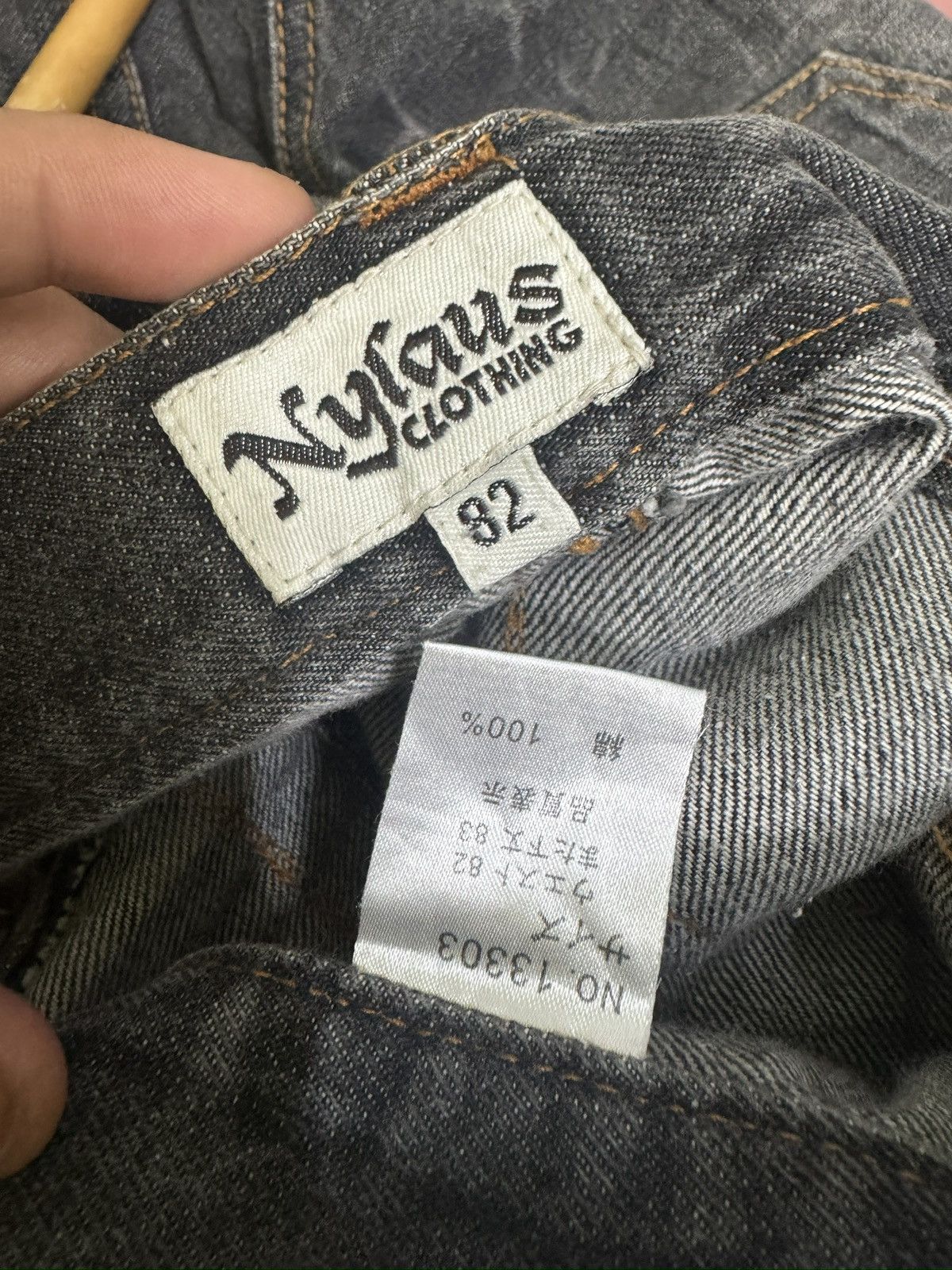 Hysteric Glamour Vintage Y2K Nylaus Double Waist Acid Wash Distressed Denim Size US 31 - 14 Thumbnail