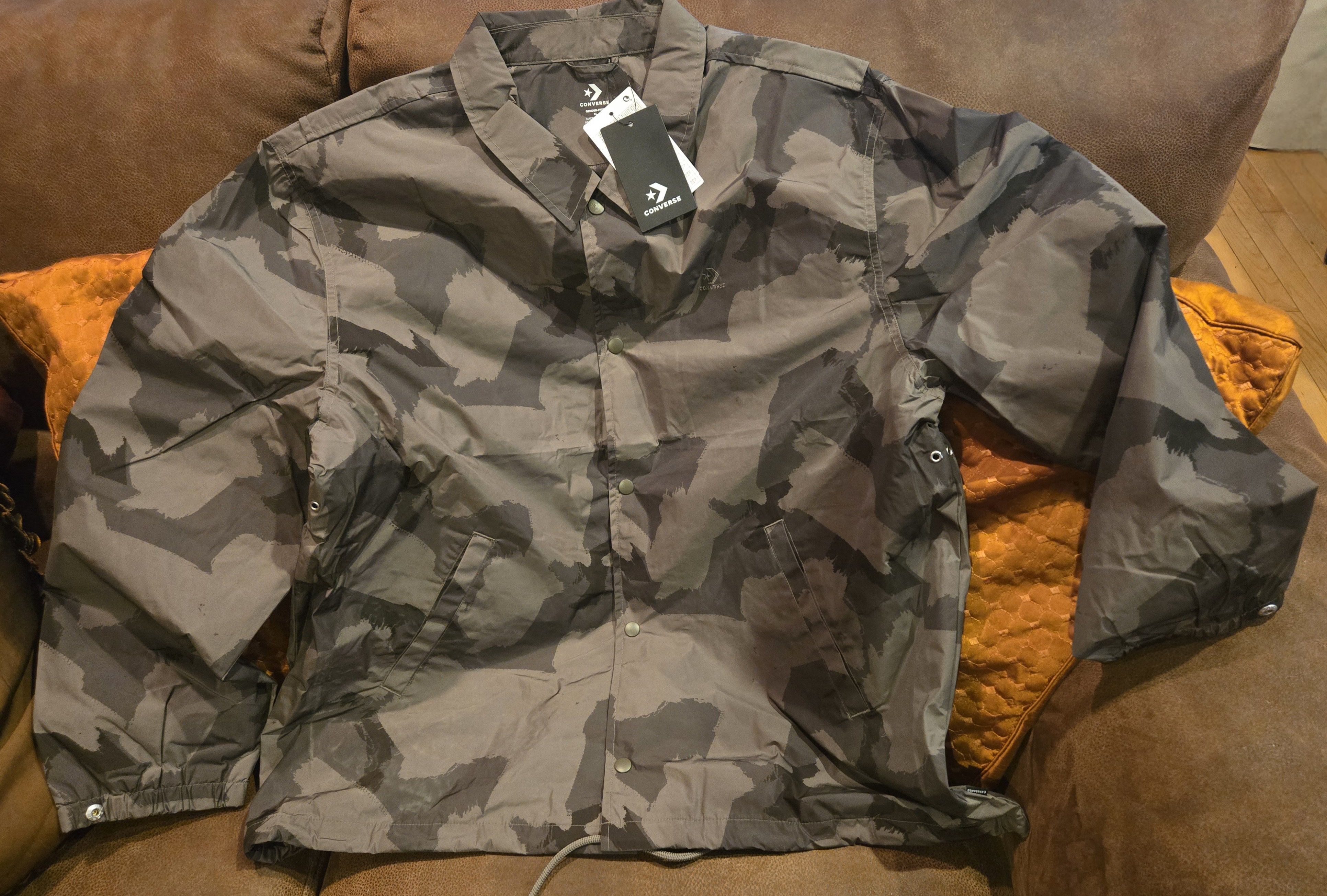 Converse CONVERSE Go-To Camo Coach's Jacket/Unisex Size US XL / EU 56 / 4 - 11 Thumbnail