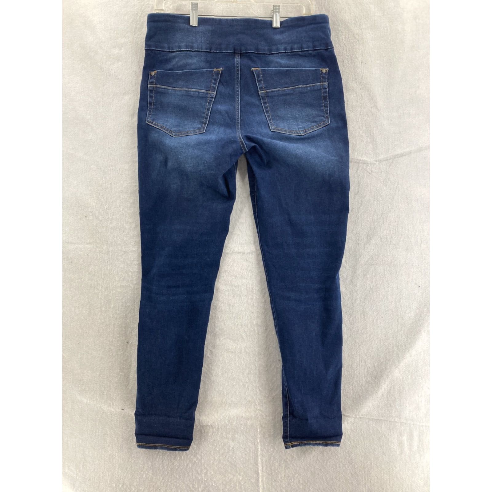 Vintage Rock & Republic Jeans Womens 32 x 29 Fever Pull On Slimming Denim Cure X Jeans Body Fit 80s 90s Designer USA Womens Size 24" / US 00 / IT 34 - 2 Thumbnail