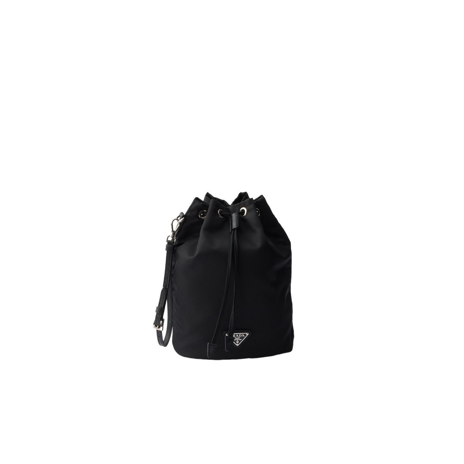 Prada PRADA Wish $775 Black Re-Nylon Pouch New & Authentic Size ONE SIZE - 1 Thumbnail