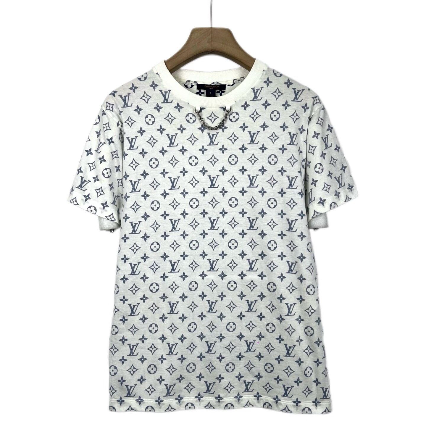 Louis Vuitton Louis Vuitton Monogram Logo Short Sleeve T-Shirt Size US L / EU 52-54 / 3 - 1 Thumbnail