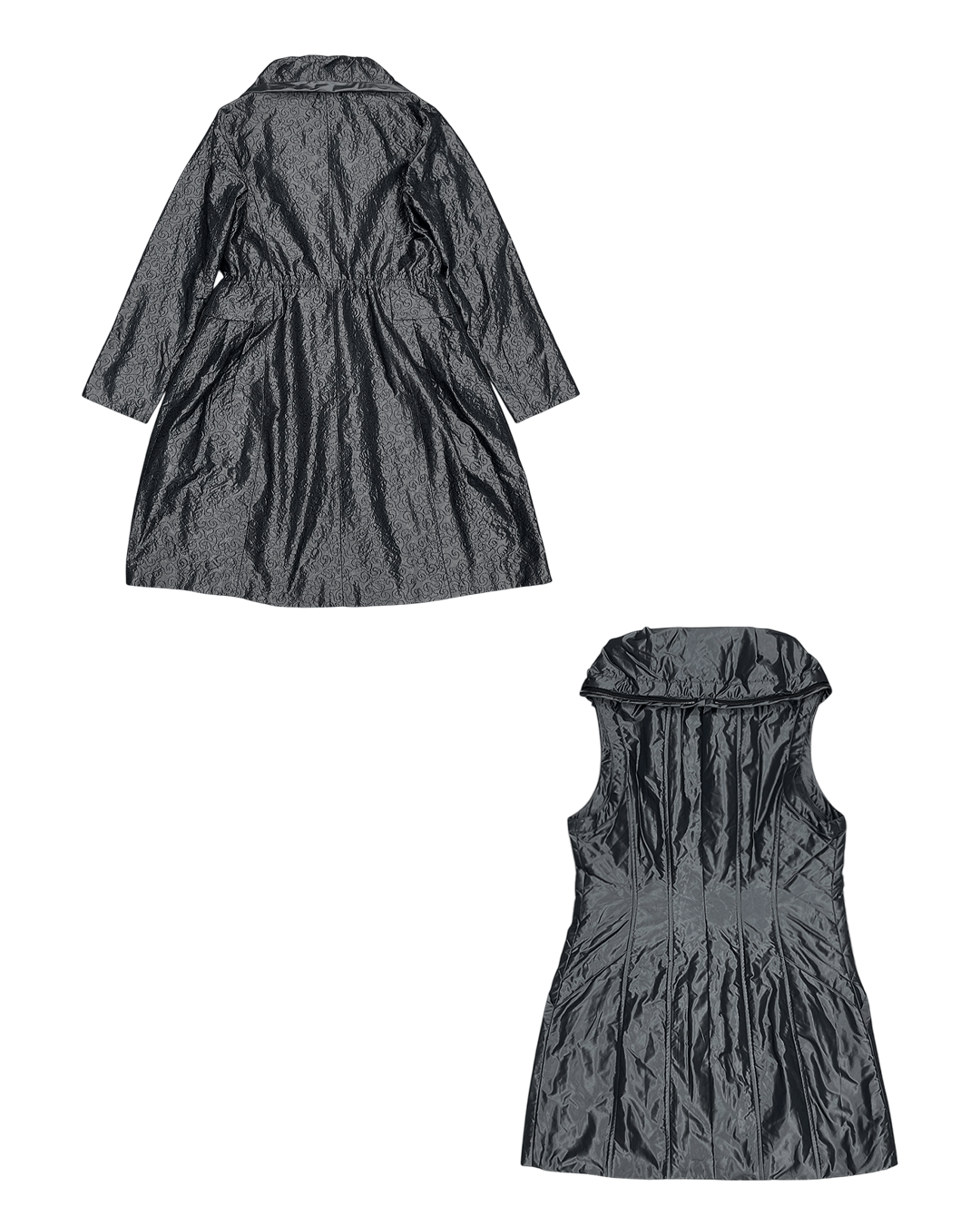 Hiroko Koshino Homme Hiroko koshino Patterned Long Parka Size XS / US 0-2 / IT 36-38 - 8 Thumbnail