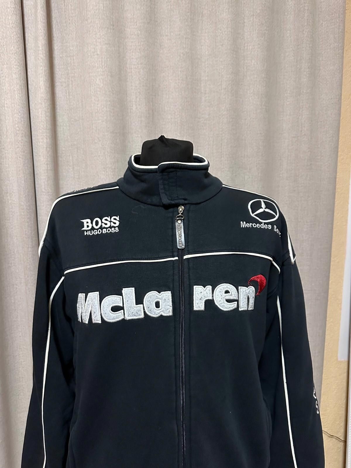 Mercedes-Benz Mercedes Benz x Maclaren Racing Big Logo Zip Up Jacket Rare Size US XXL / EU 58 / 5 - 2 Thumbnail