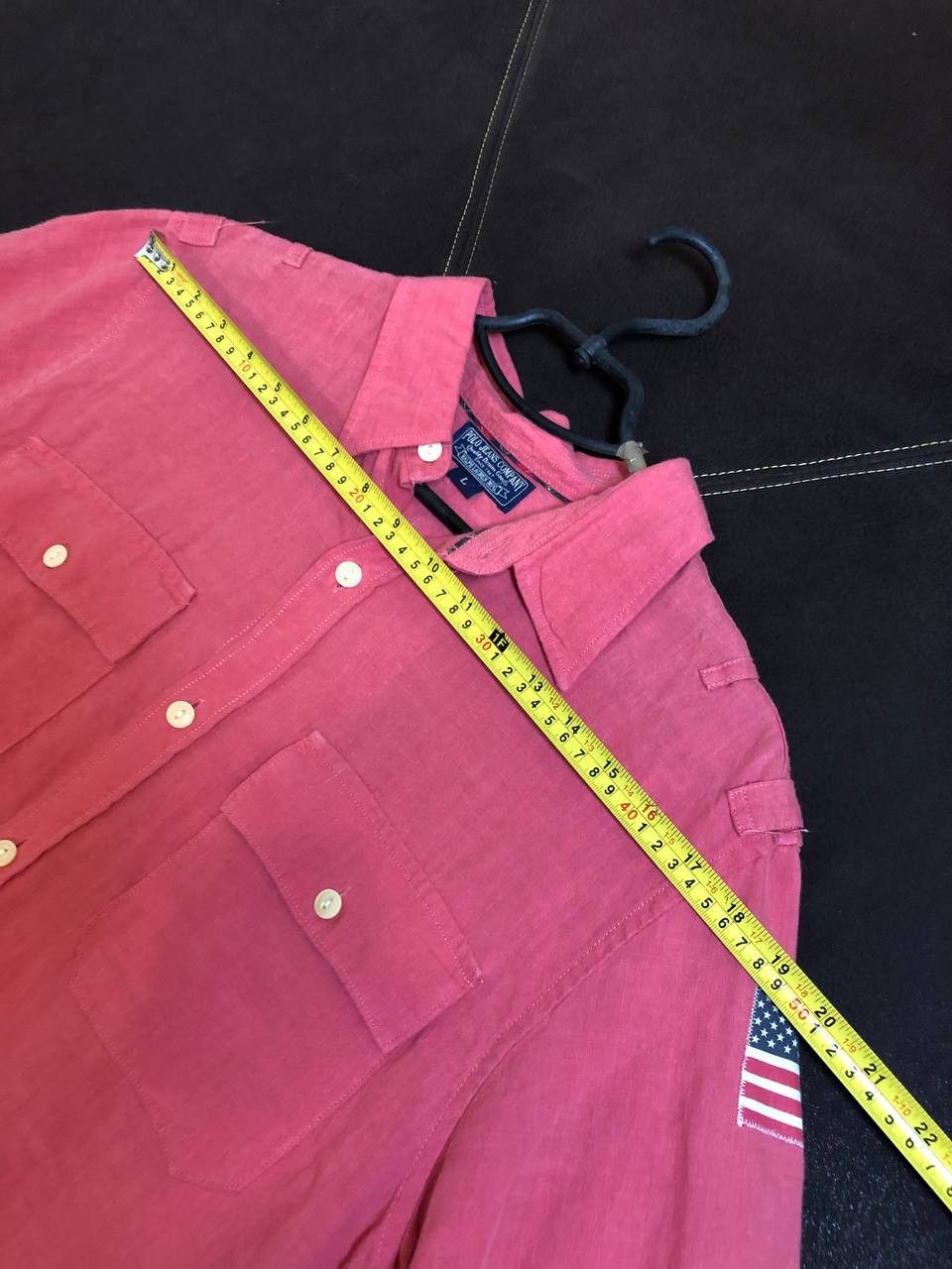 Polo Ralph Lauren Polo Ralph Lauren Shirt Button Up Short Sleeve Vintage Size US L / EU 52-54 / 3 - 9 Thumbnail