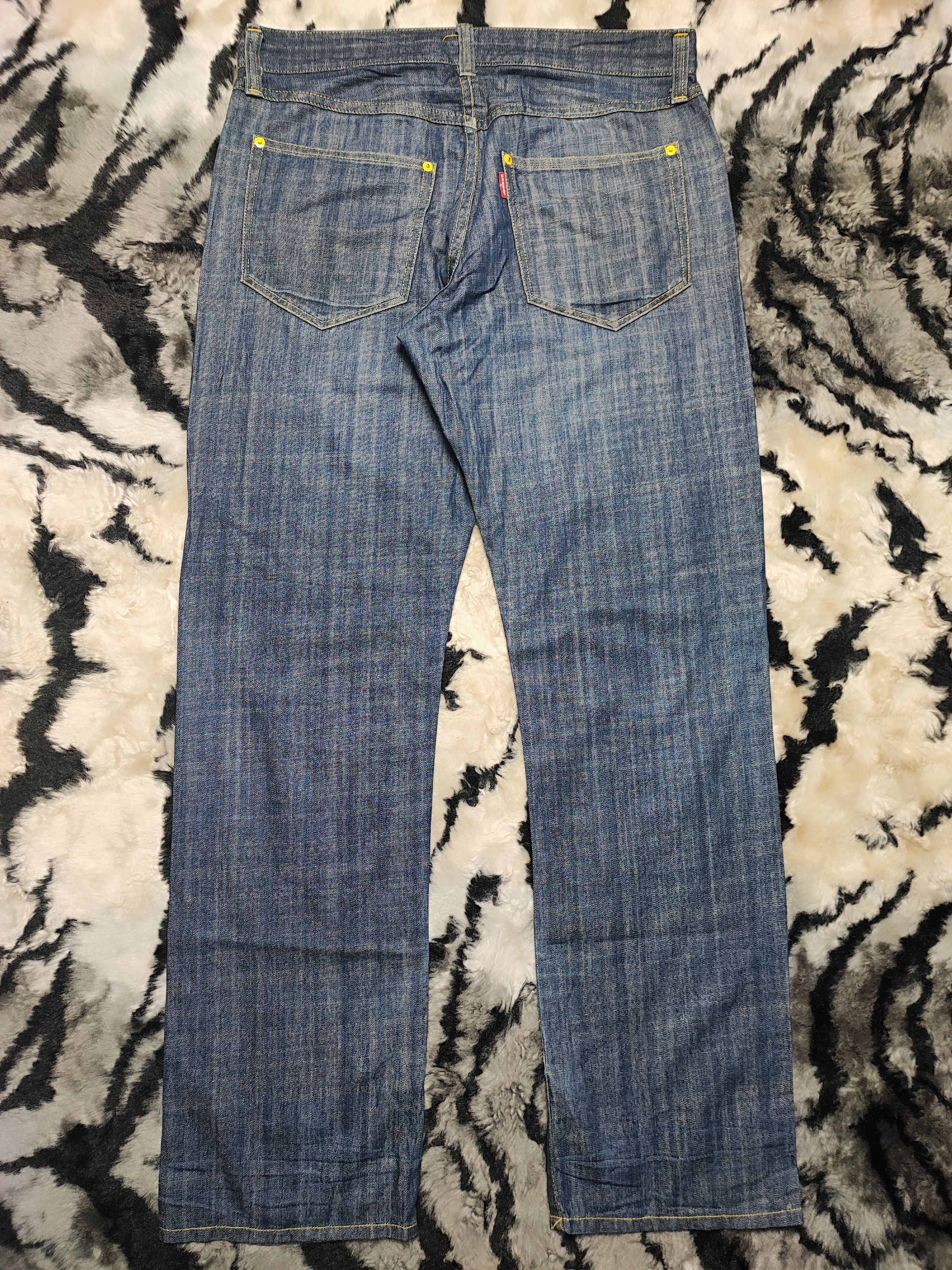 If Six Was Nine × Japanese Brand × Le Grande Bleu (L.G.B.) Doarat Patchwork Denim Size US 32 / EU 48 - 12 Thumbnail