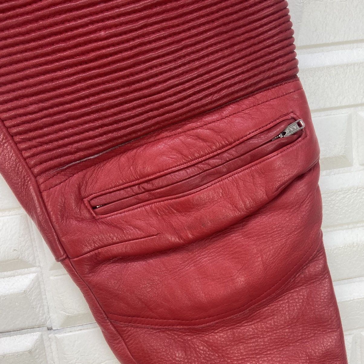 Japanese Brand × Leather Expert Racing Performance Biker Leather Pants Size 22" - 7 Thumbnail