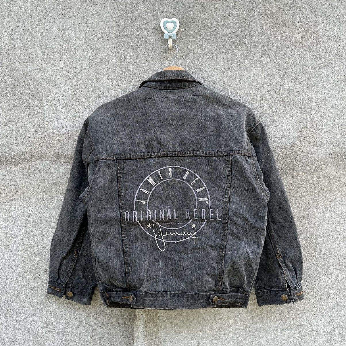 James Jean × Vintage SEND OFFER📌 VINTAGE JAMES DEAN ORIGINAL REBEL TRUCKER JACKET Size US S / EU 44-46 / 1 - 1 Thumbnail