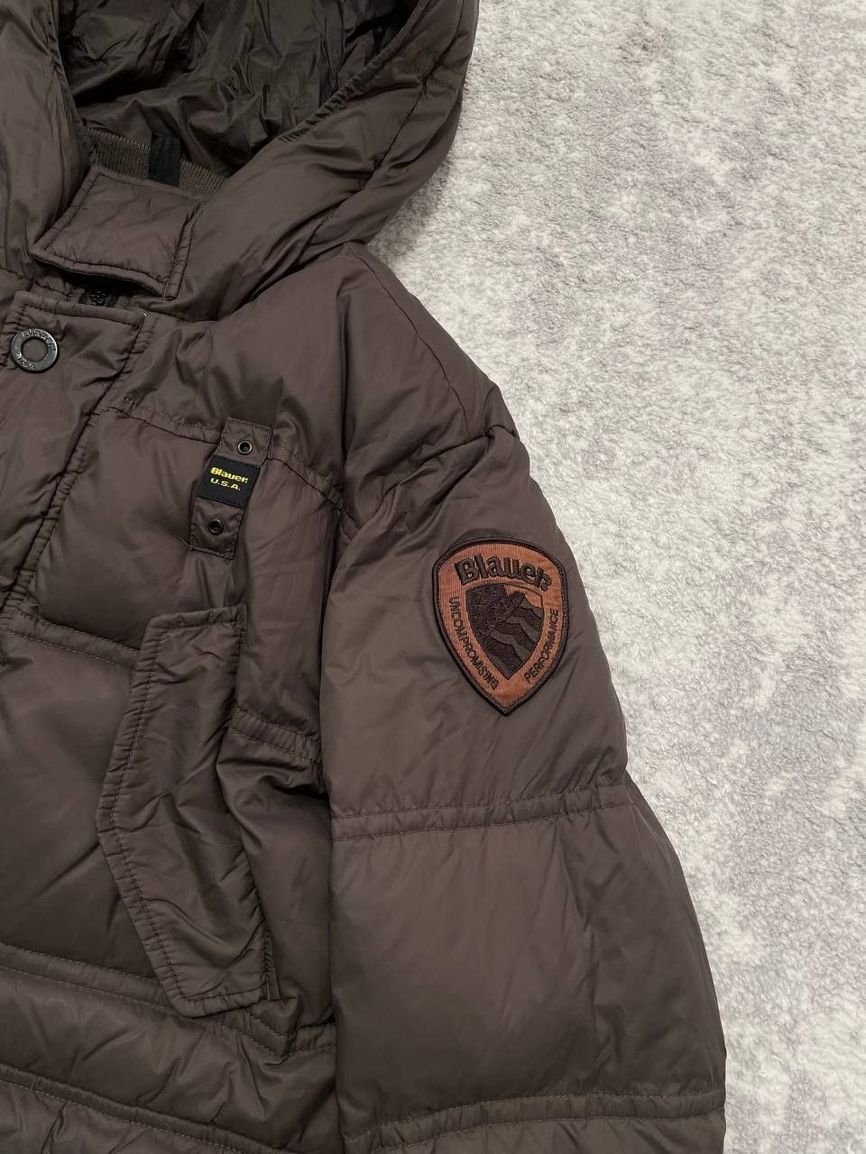 Other Men's Blauer U.S.A. Down Jacket Brown Puffer Coat Duck Down Size US L / EU 52-54 / 3 - 5 Thumbnail