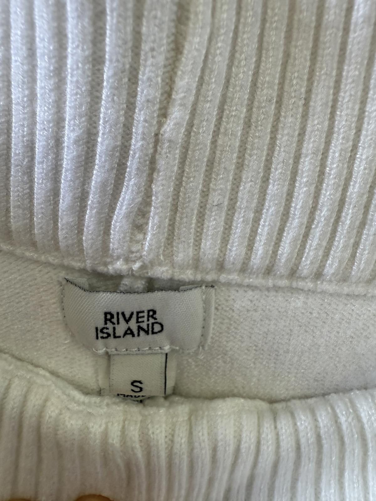 River Island River Island White Women’s Sweatpants Size S Size 28" / US 6 / IT 42 - 3 Thumbnail