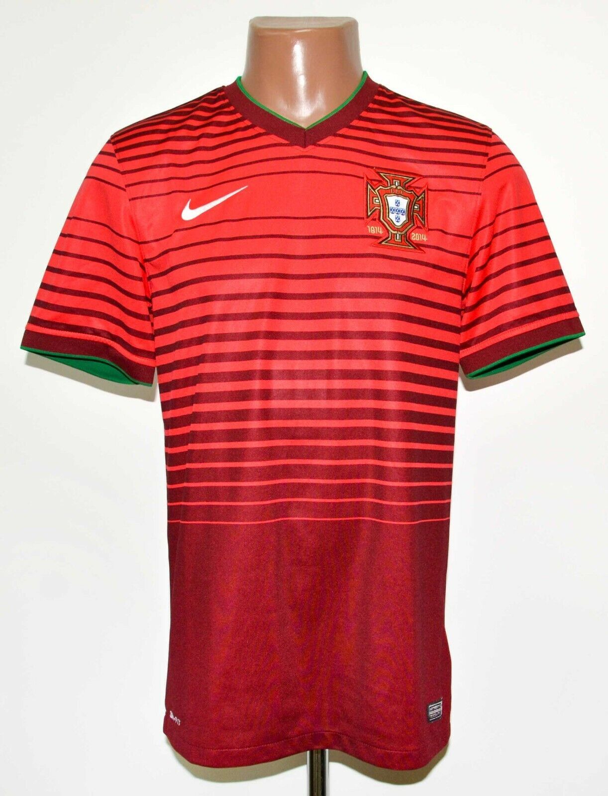 PORTUGAL 2014/2015 FOOTBALL SHIRT JERSEY NIKE SIZE S ADULT
