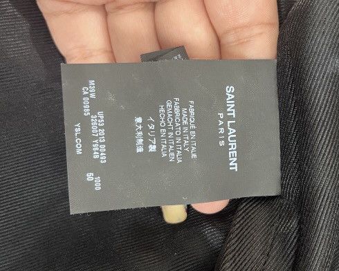 Saint Laurent Paris × Yves Saint Laurent Saint Laurent Paris 2013 leather patchwork jacket Size US M / EU 48-50 / 2 - 8 Thumbnail