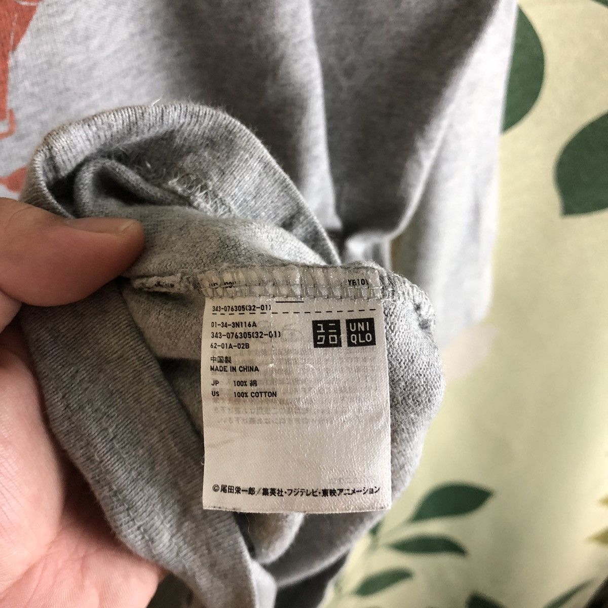 One Piece Uniqlo One Piece Tony Tony Chopper Sweatshirt #7472 Size L / US 10 / IT 46 - 12 Thumbnail