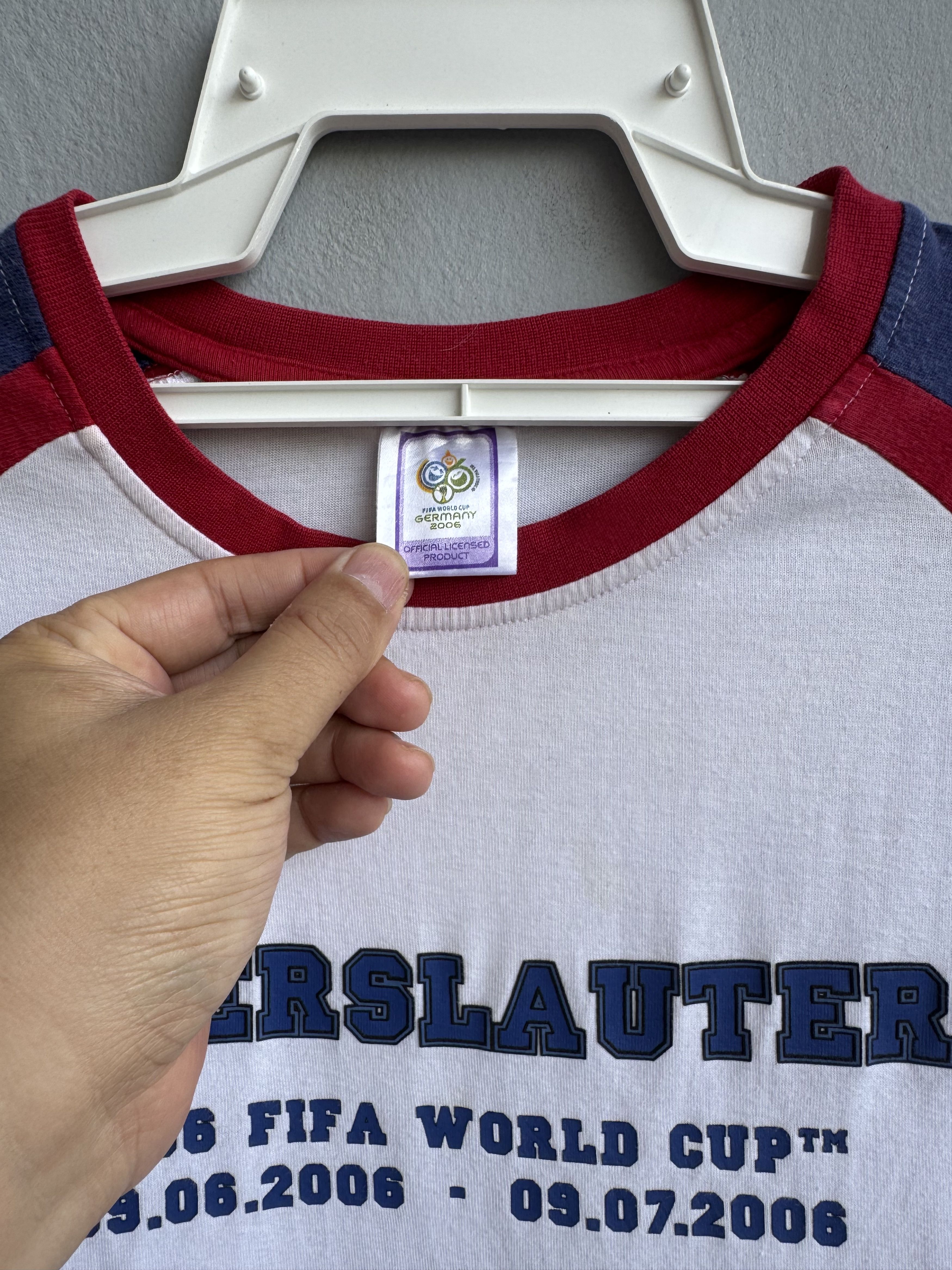 Vintage FC Kaiserslautern 2006 Official Germany FIFA World Cup Shirt Size US L / EU 52-54 / 3 - 3 Thumbnail