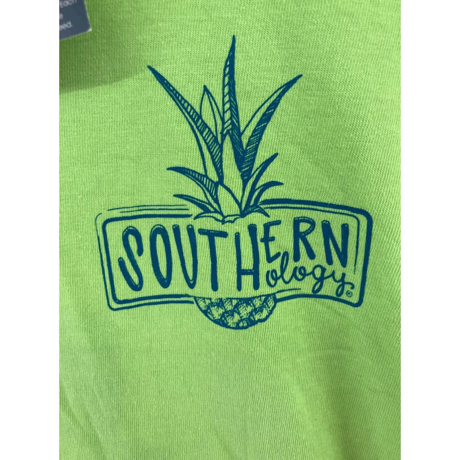 Comfort Colors Comfort Colors Women's T-Shirt Medium Green Pineapple Rainbow Graphic Print Casual Short Sleeve Crew Neck NWT Size M / US 6-8 / IT 42-44 - 4 Thumbnail