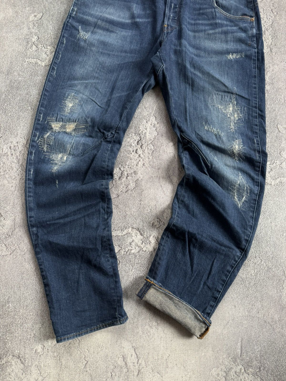 G-Star G star raw 31/30 ARC-Z 3D Slim distressed denim pants jeans Size US 31 - 2 Thumbnail