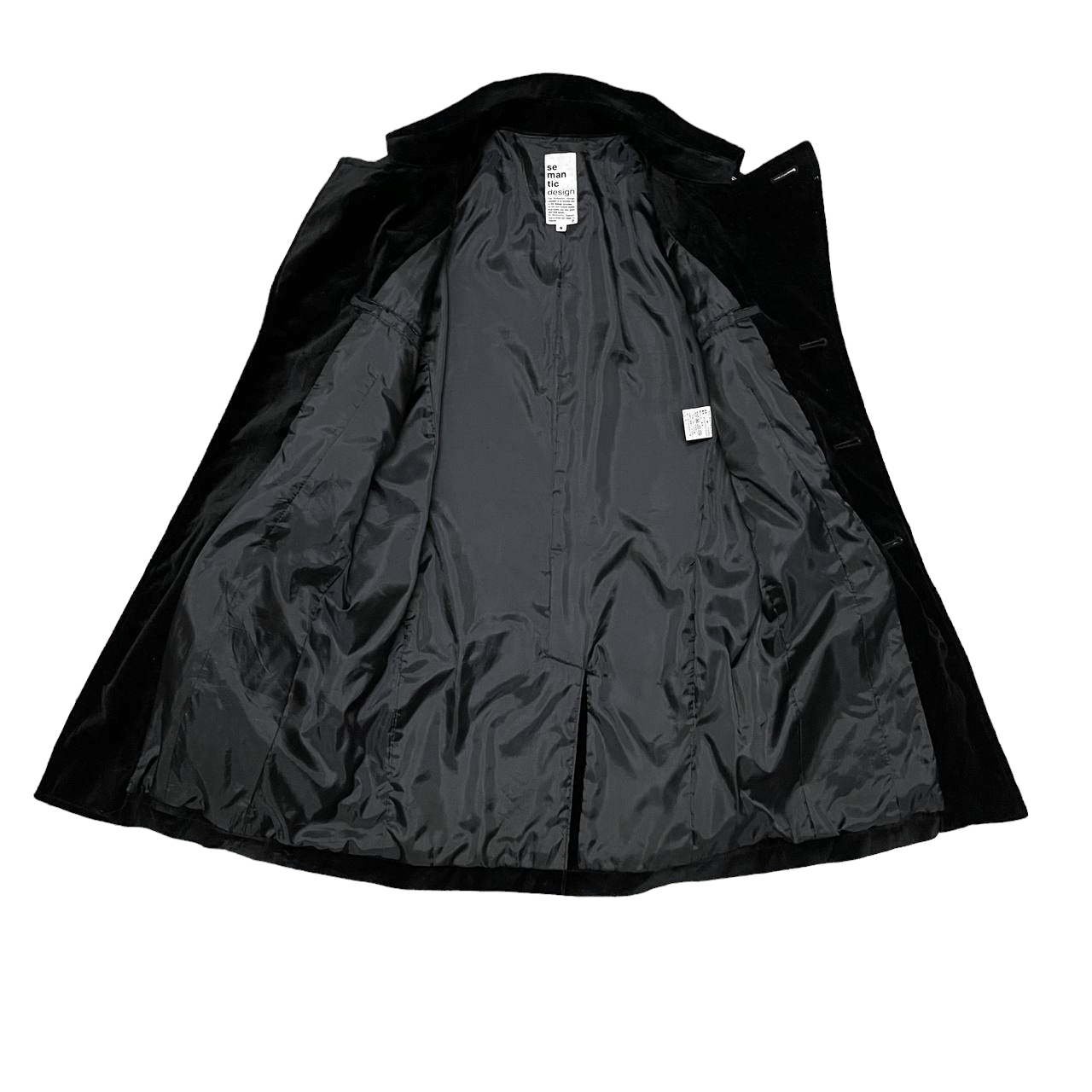 semanticdesign Semantic Design Velvet Coat Size US S / EU 44-46 / 1 - 7 Thumbnail
