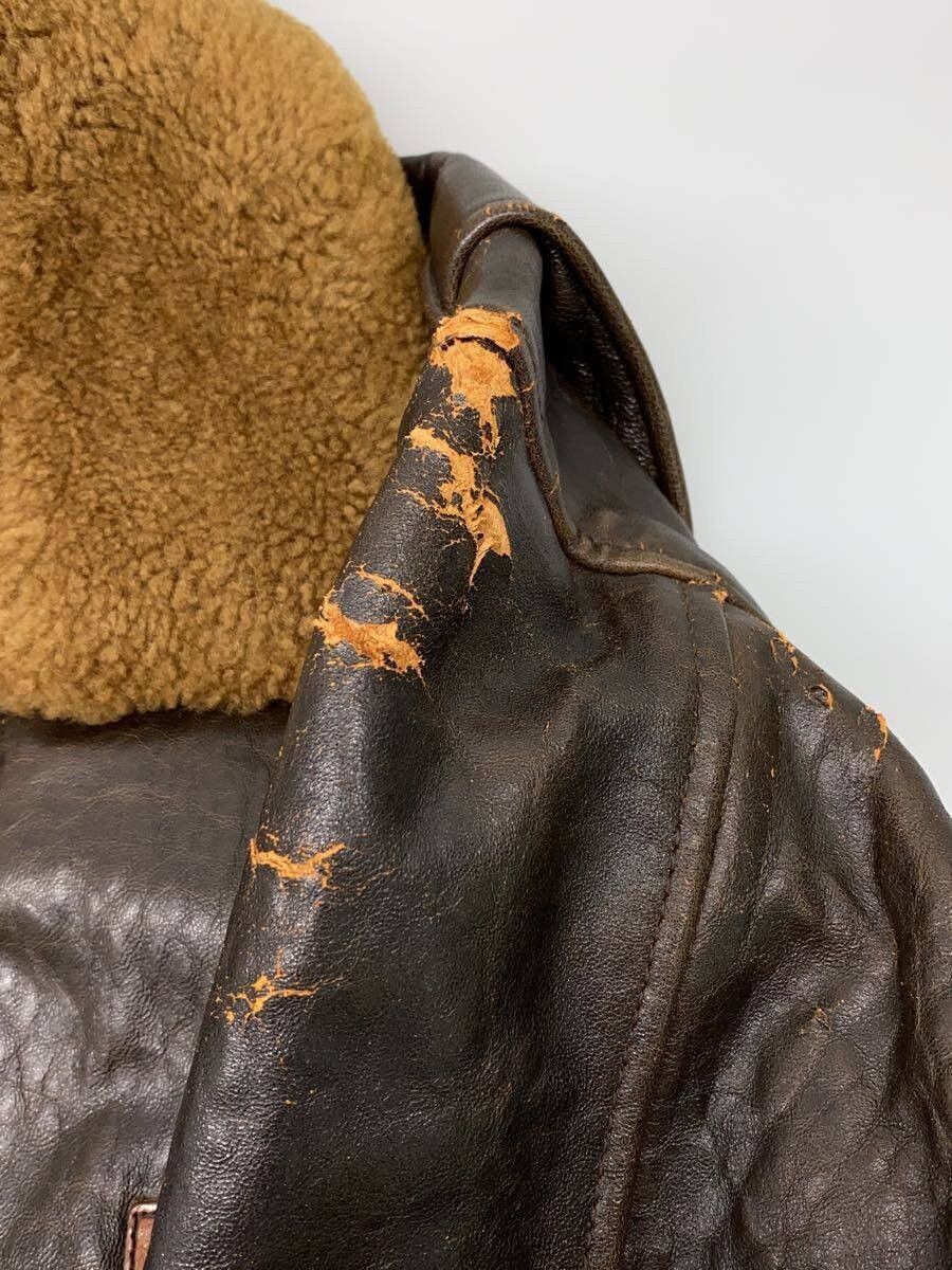 Avirex Avirex Deck Leather Flight Jacket Brown Size US M / EU 48-50 / 2 - 5 Thumbnail