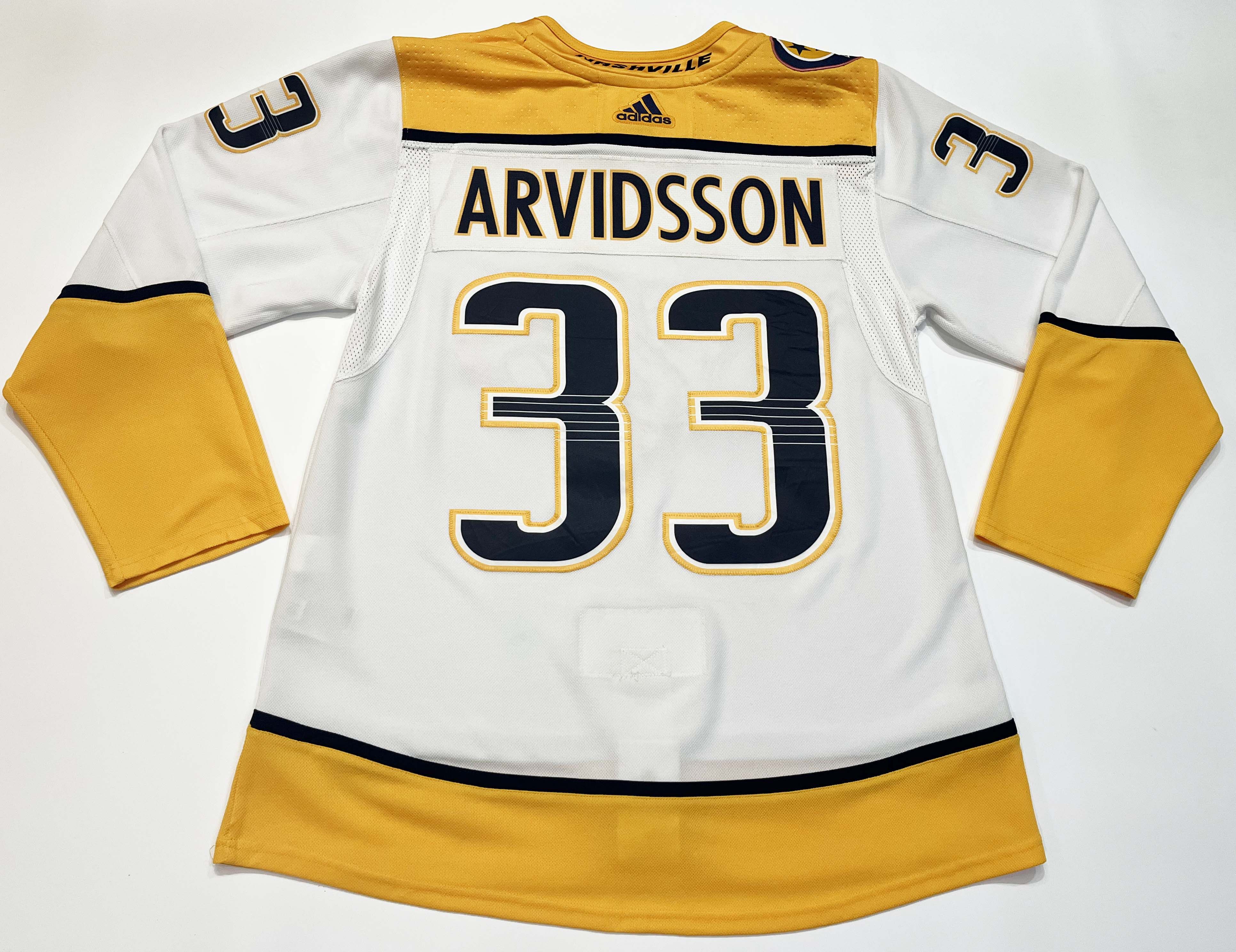 Adidas Adidas Nashville Predators ARVIDSSON #33 NHL Hockey Jersey Size US L / EU 52-54 / 3 - 4 Thumbnail