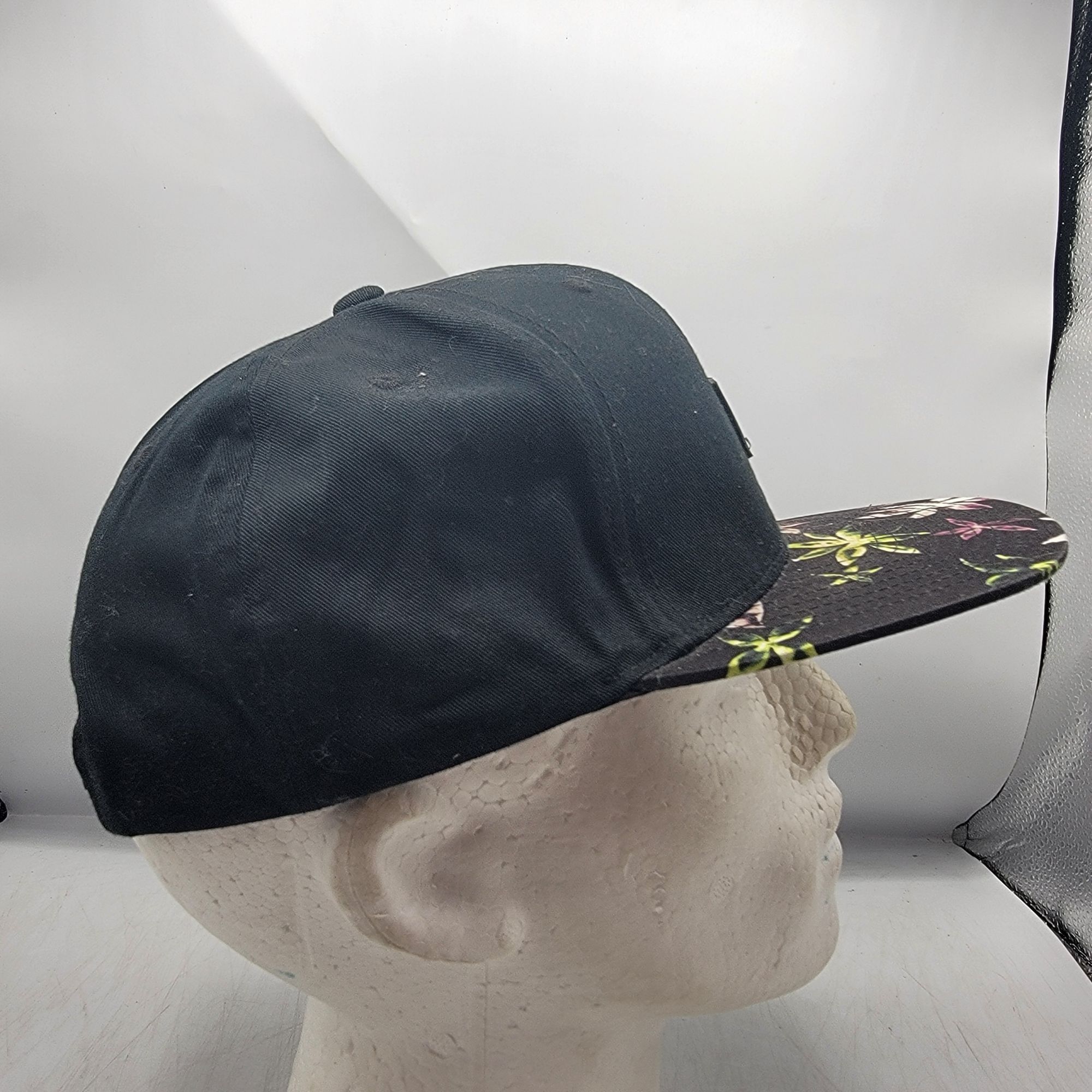 Vans Vans All Over It Floral Black Adjustable Snapback Hat Cap Ca Size ONE SIZE - 4 Thumbnail