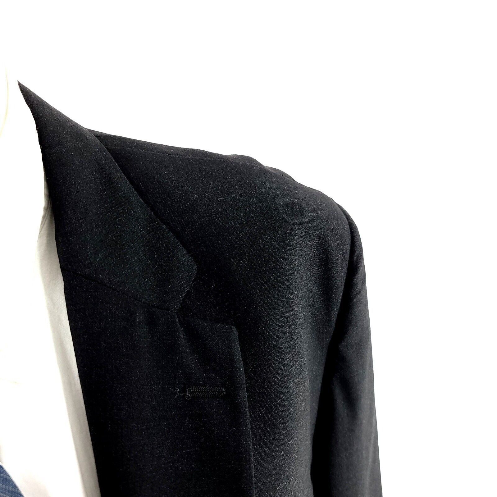 Pronto Uomo Pronto Uomo Signature Super 120s Wool 2 Button Blazer Suit J Size 46R - 2 Thumbnail